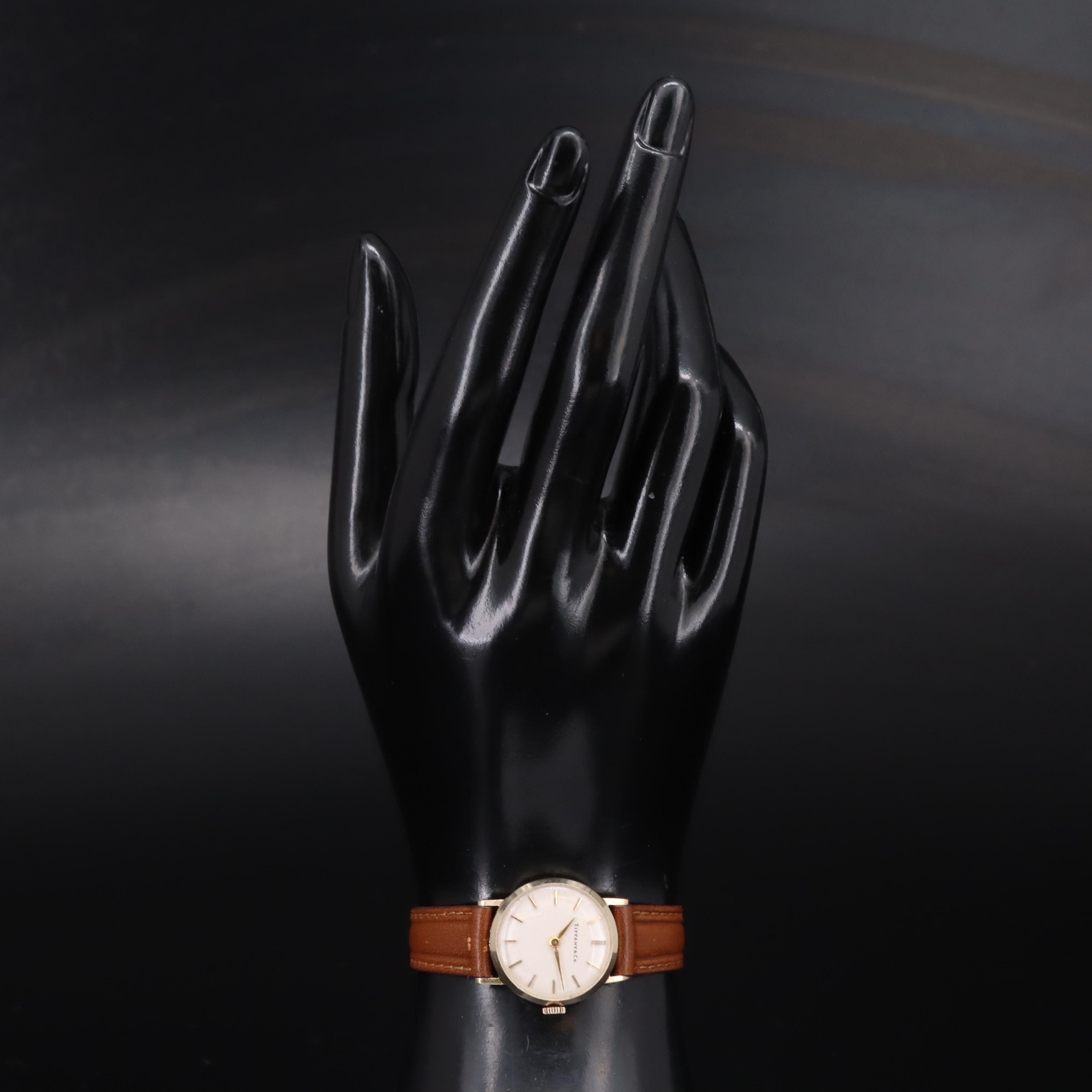 Tiffany & Co. 14K Stem Wind Watch