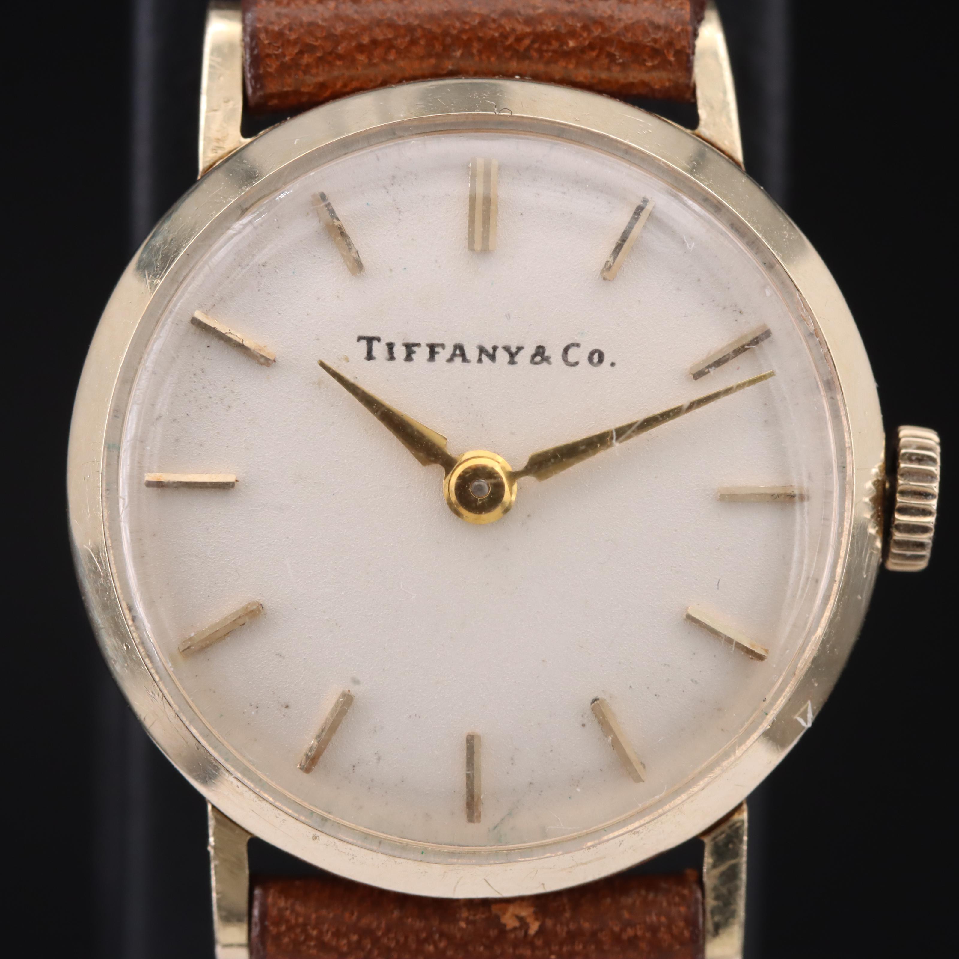 Tiffany & Co. 14K Stem Wind Watch