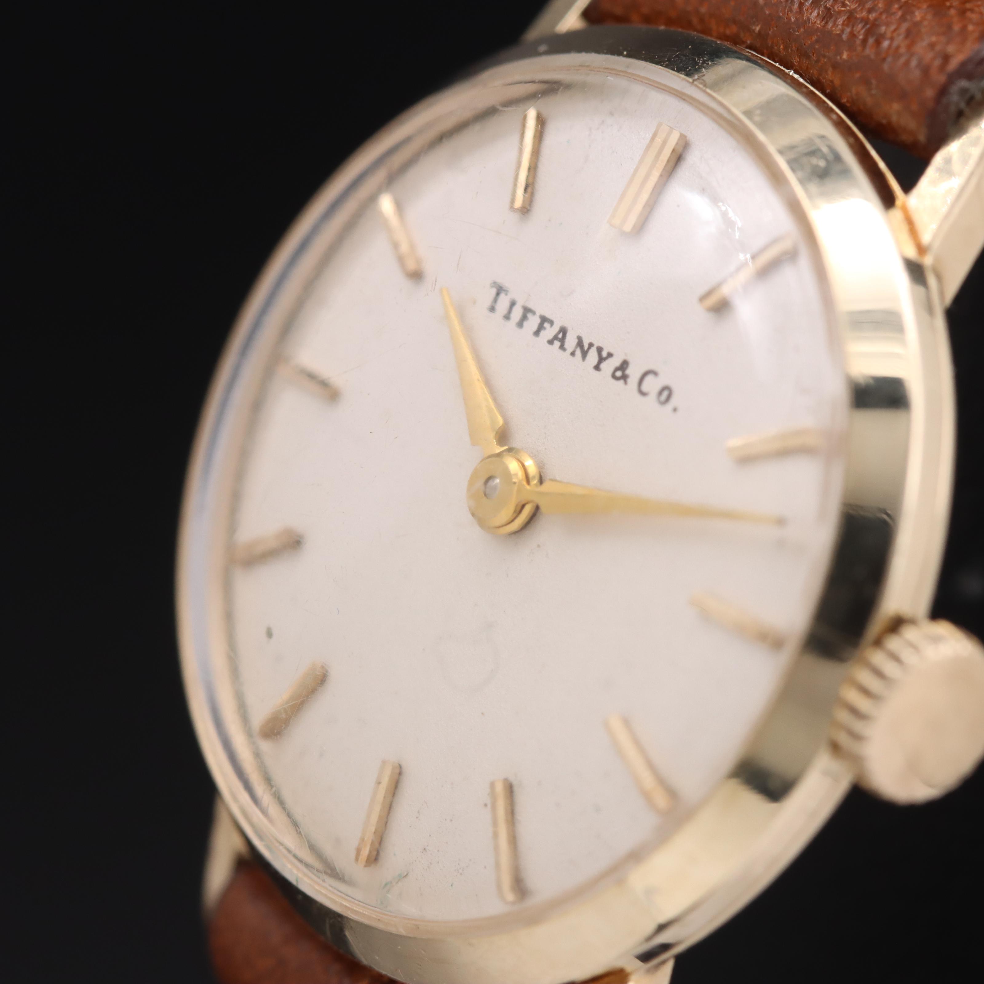 Tiffany & Co. 14K Stem Wind Watch