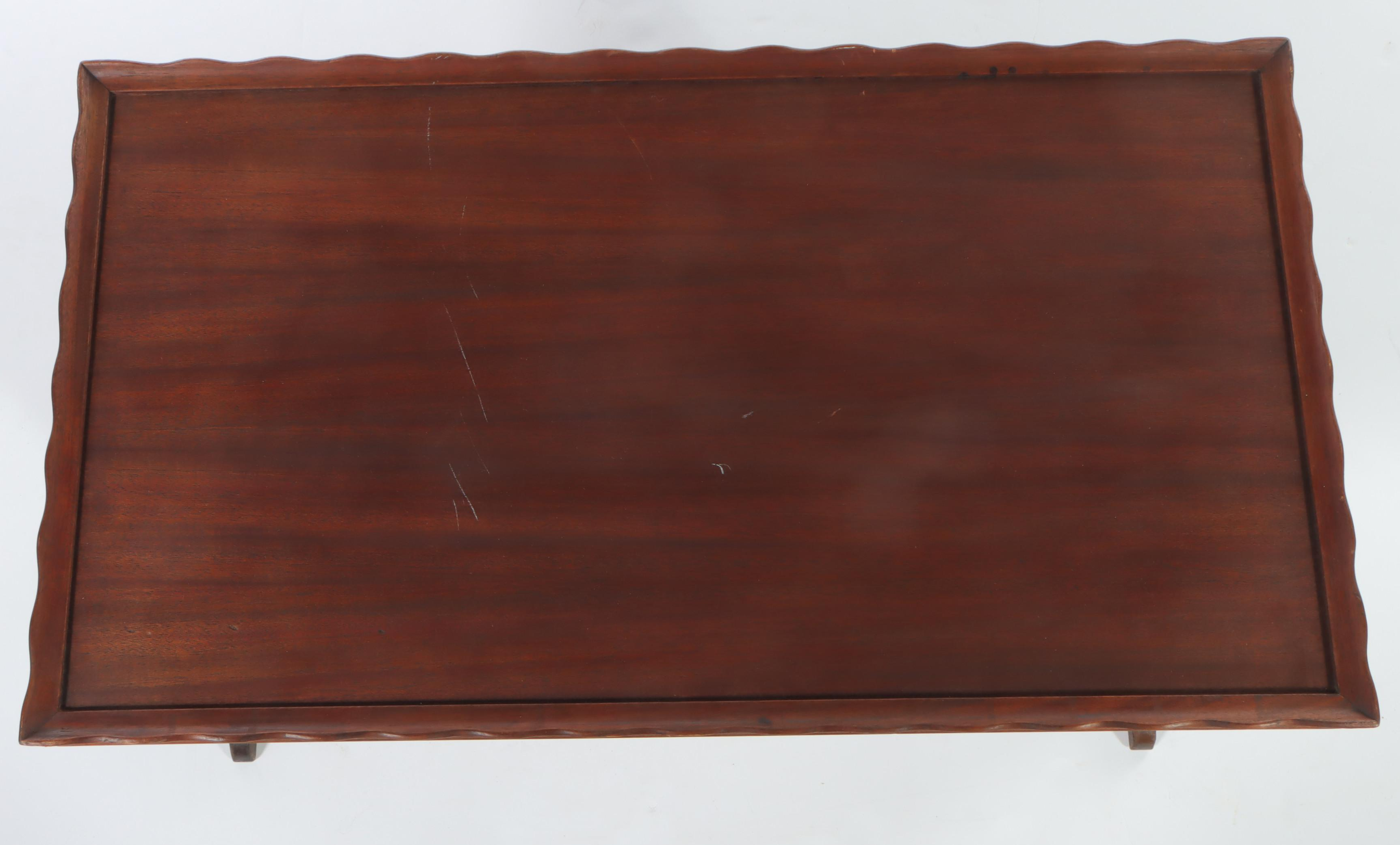 Classical Style Mahogany Coffee Table, Early to Mid 20th Century