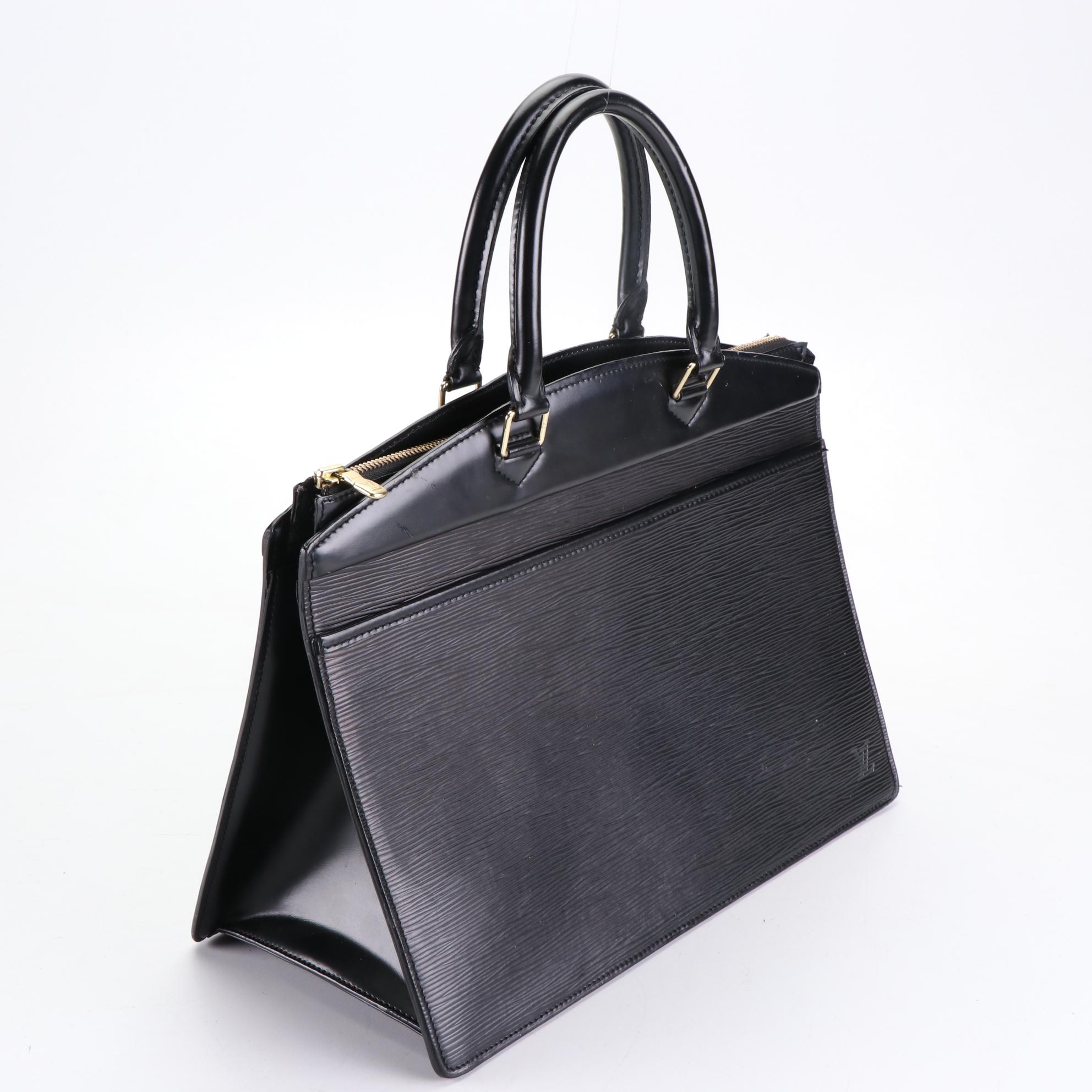 Louis Vuitton Riviera Bag in Black Epi Leather