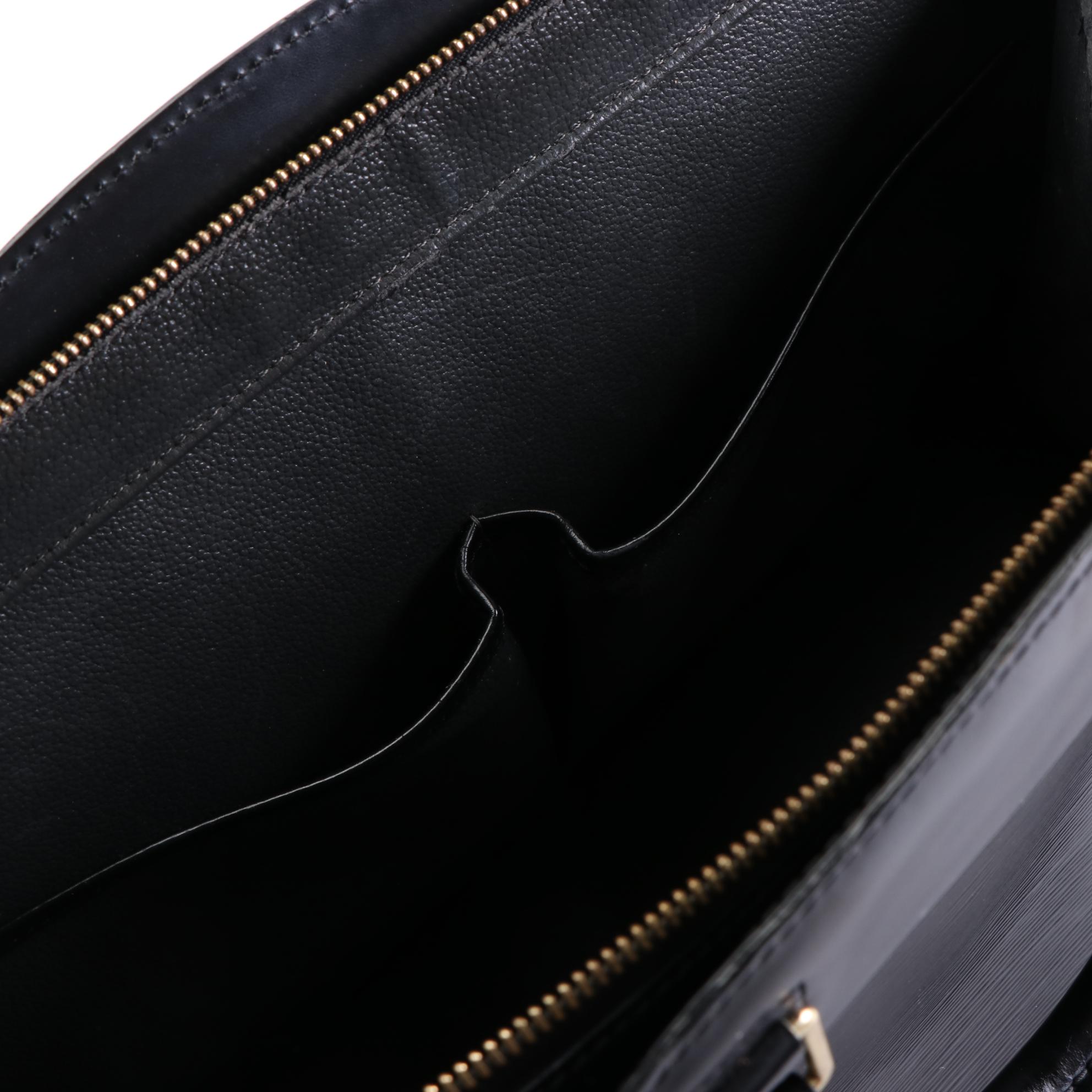 Louis Vuitton Riviera Bag in Black Epi Leather