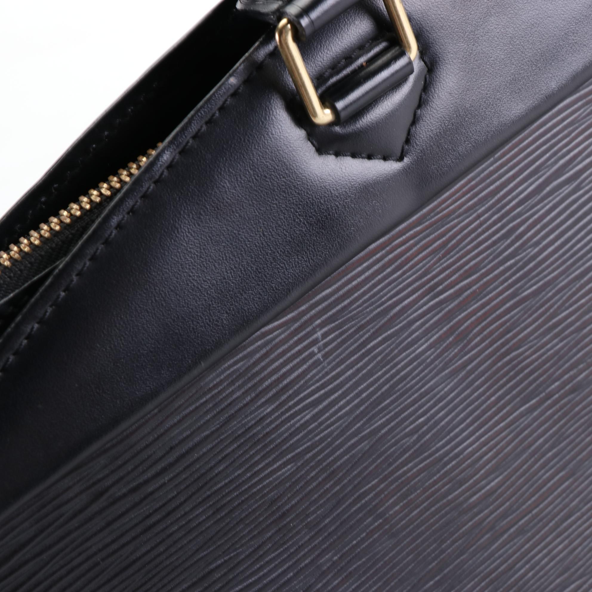 Louis Vuitton Riviera Bag in Black Epi Leather