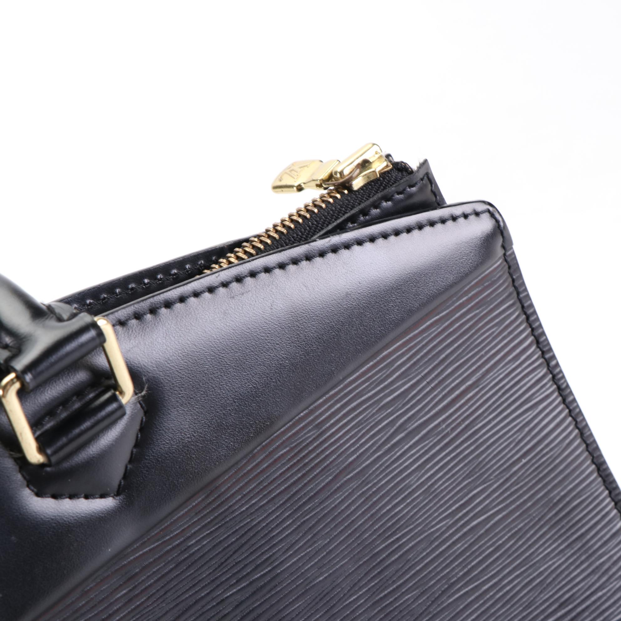 Louis Vuitton Riviera Bag in Black Epi Leather