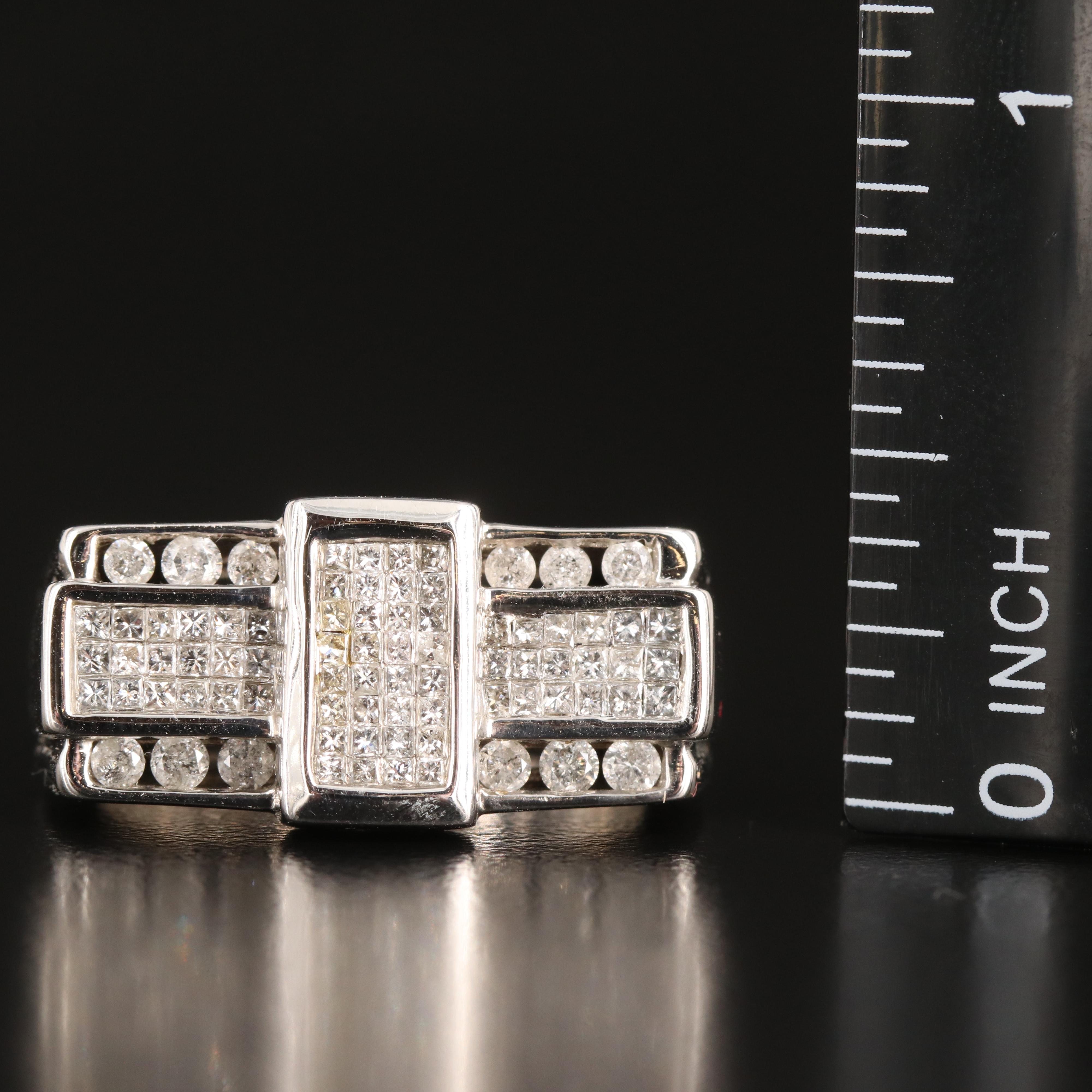 14K 0.88 CTW Diamond Ring