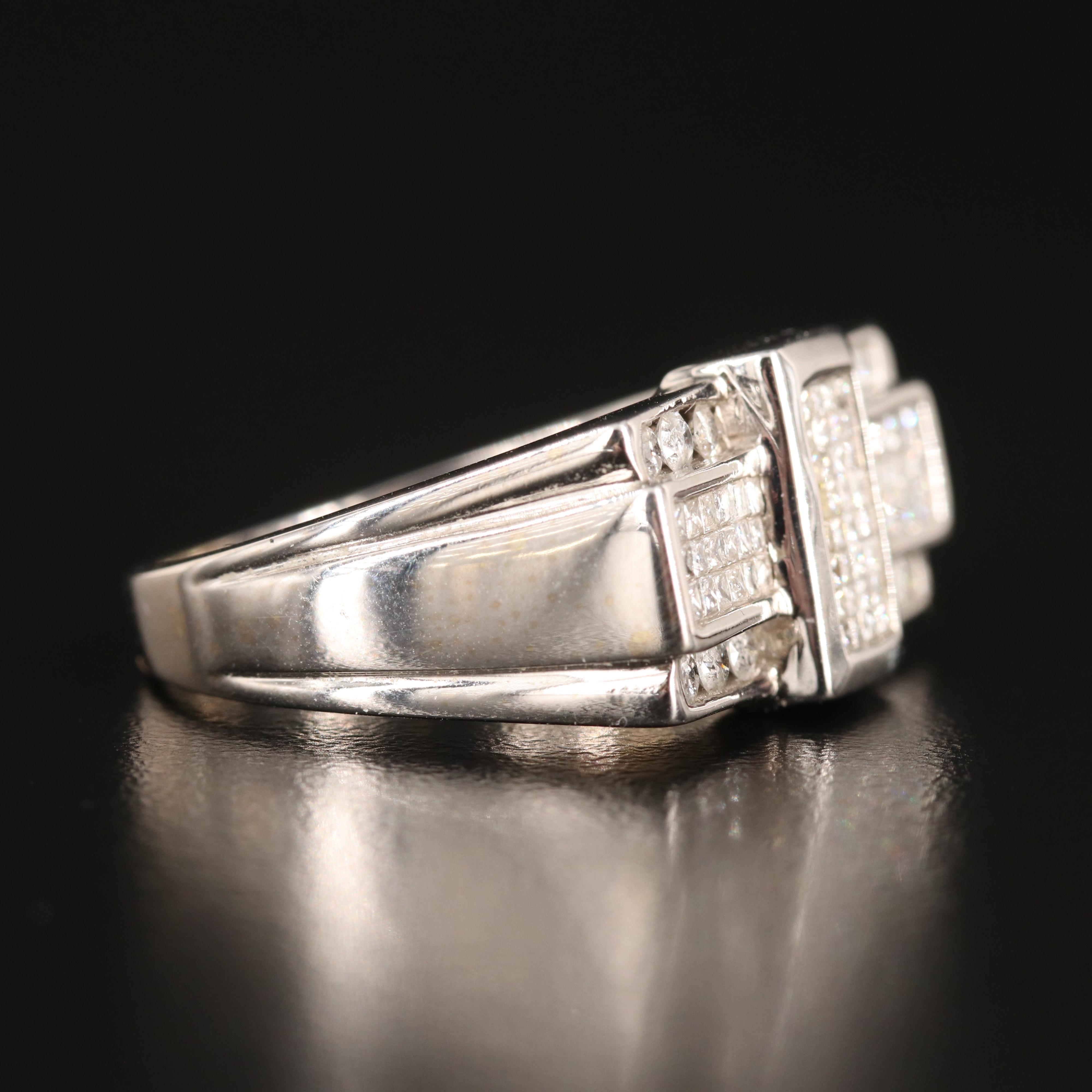 14K 0.88 CTW Diamond Ring