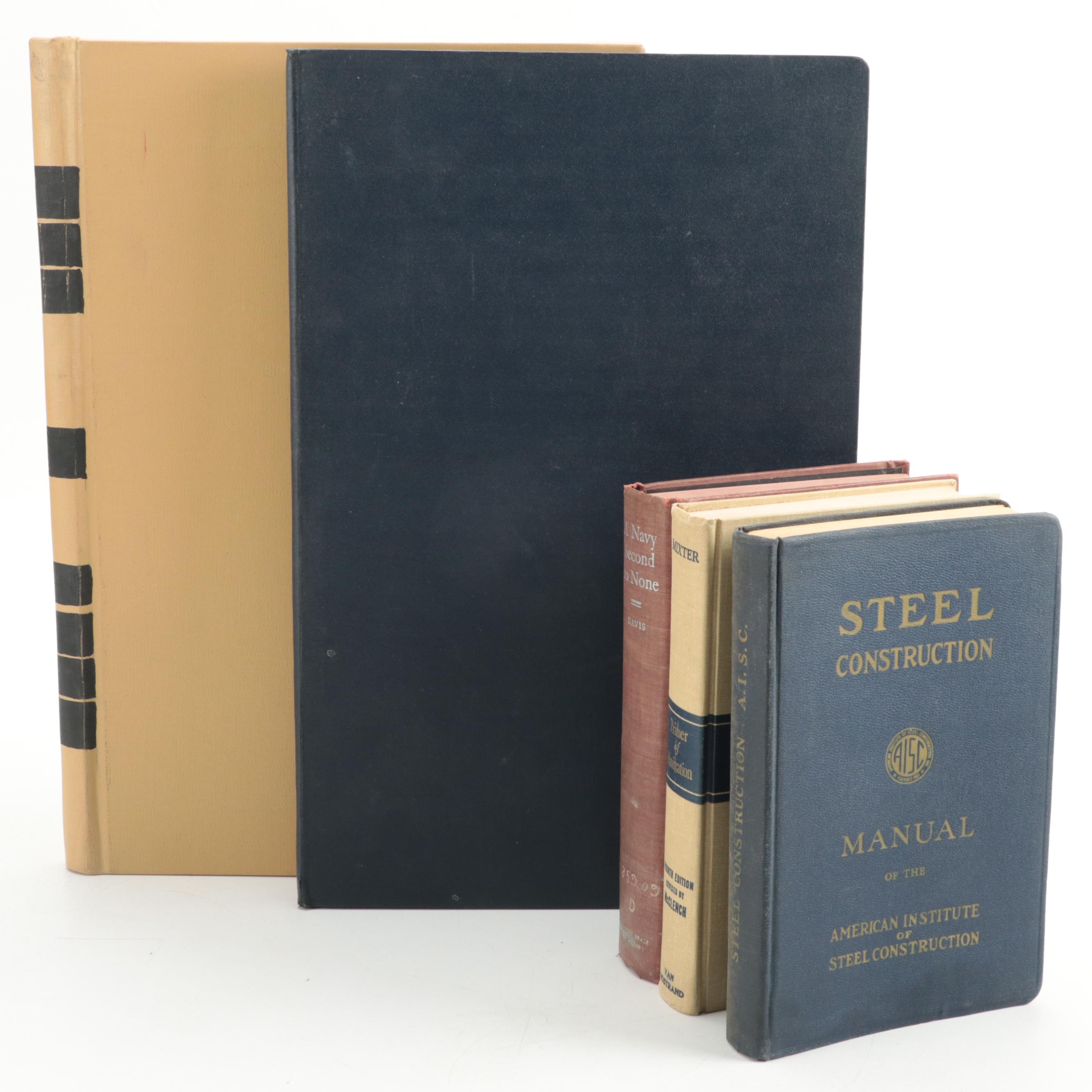 Luton Museum "Waterways Heritage" and Ship Builder Plans and Other Books