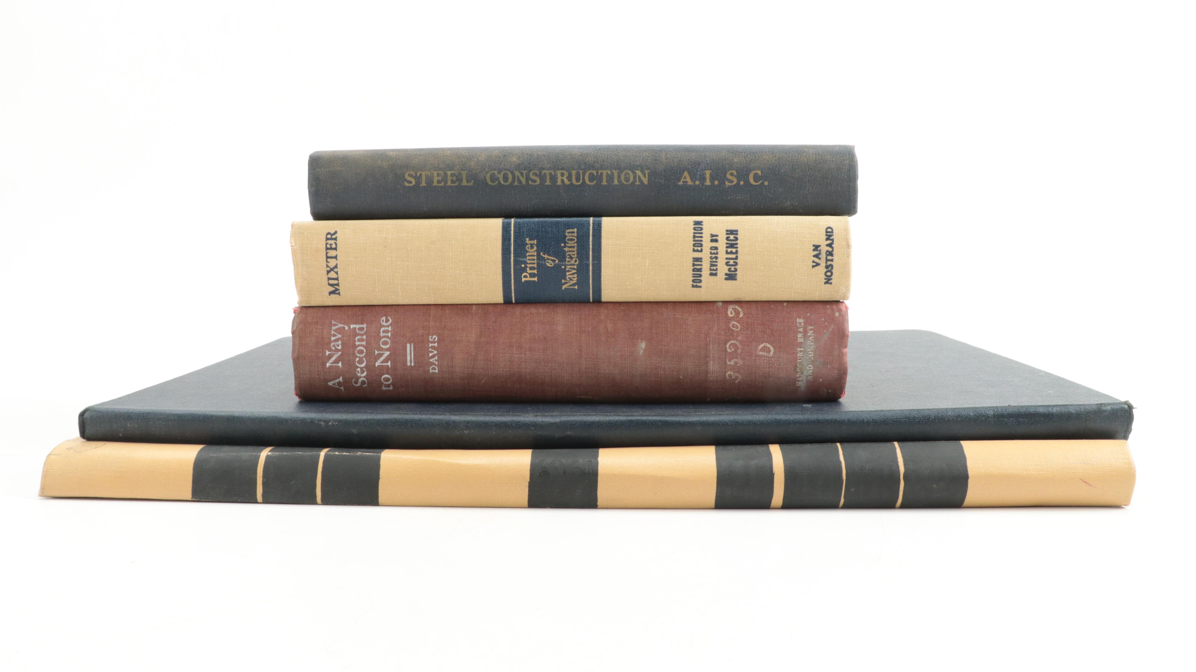 Luton Museum "Waterways Heritage" and Ship Builder Plans and Other Books