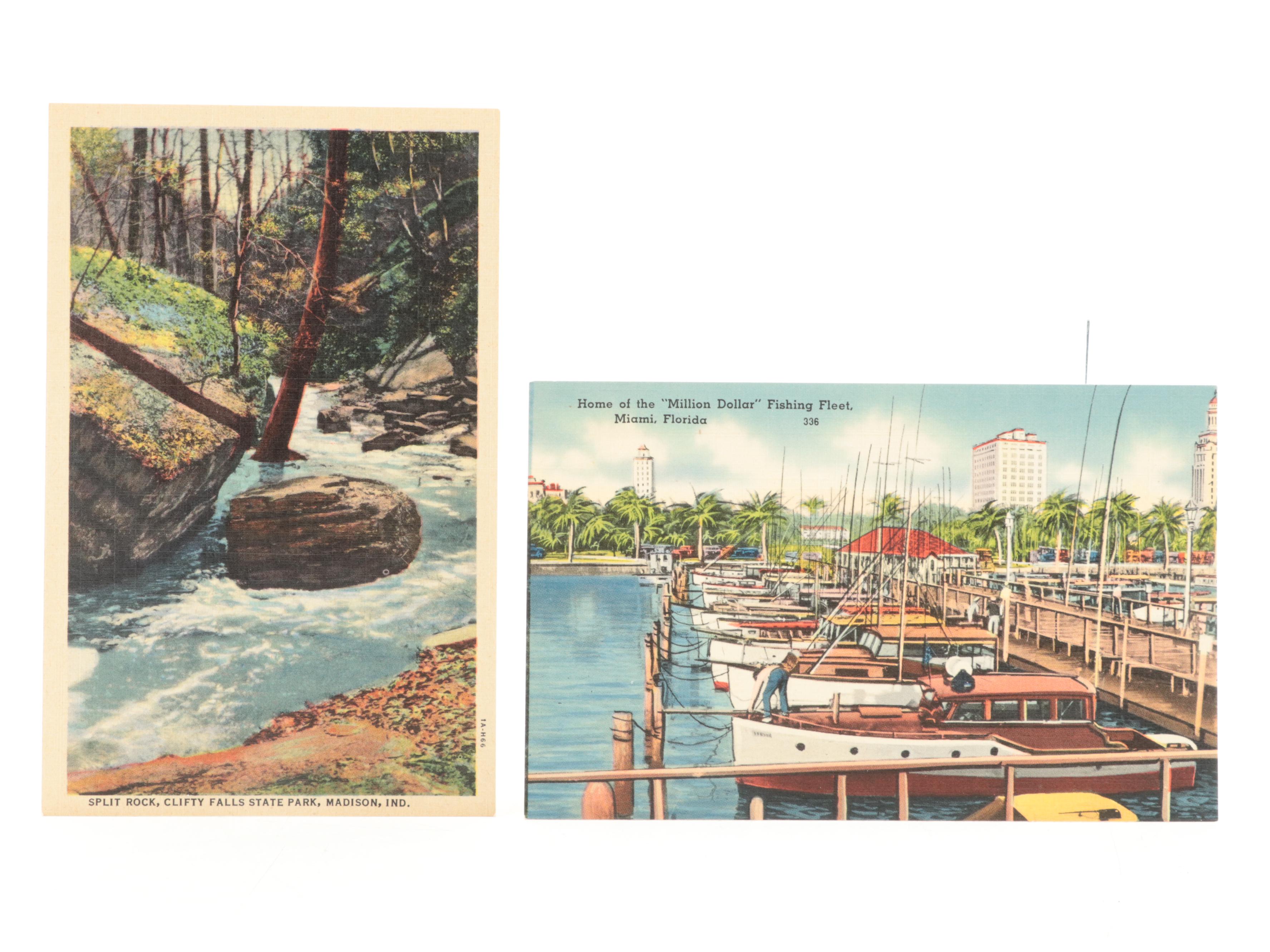 Curteich, Tichnor Bros, and More Souvenir Postcards, Mid-20th Century