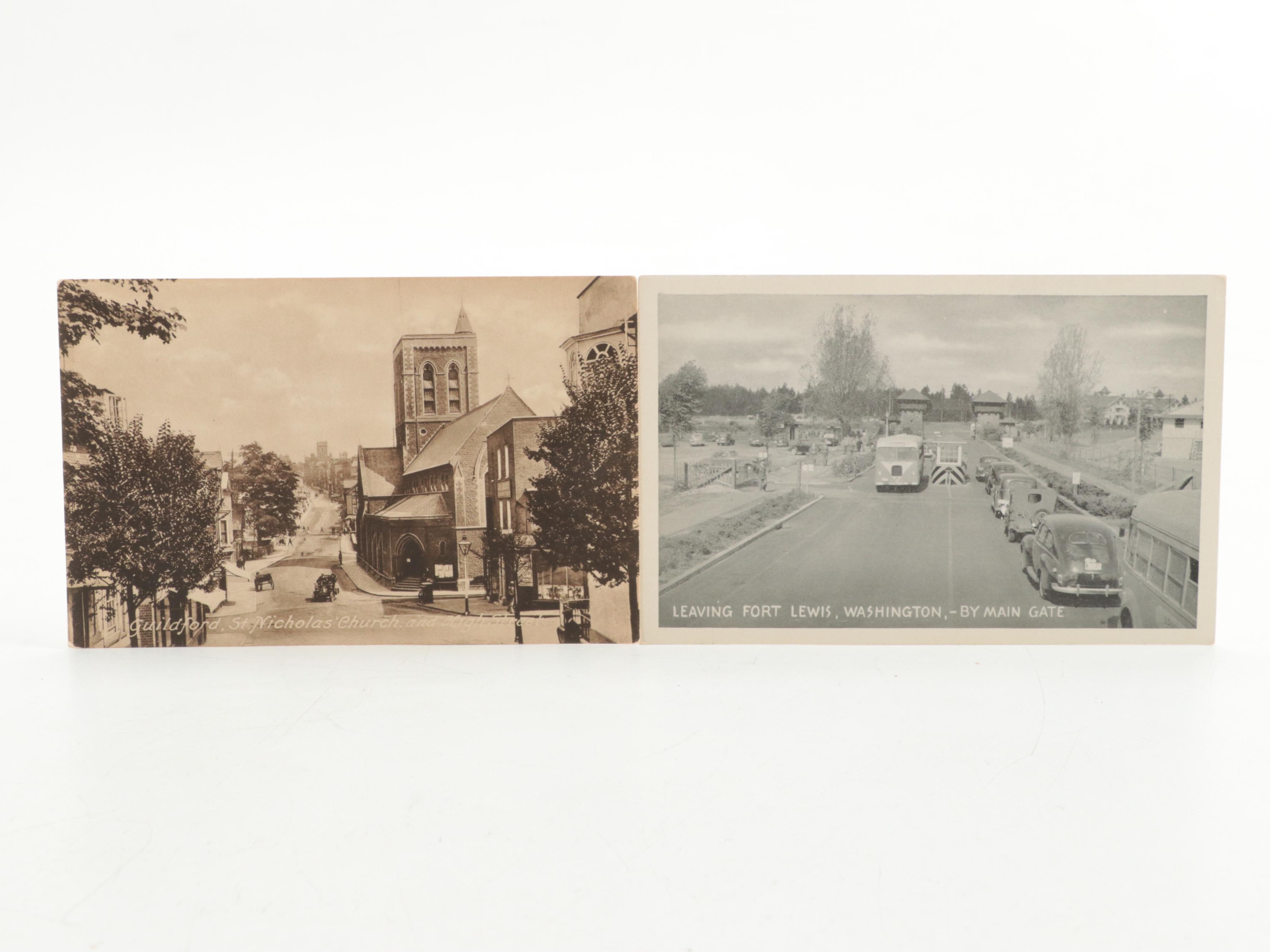 Curteich, Sanborn Souvenir Co., Petley, and Other Souvenir Postcards