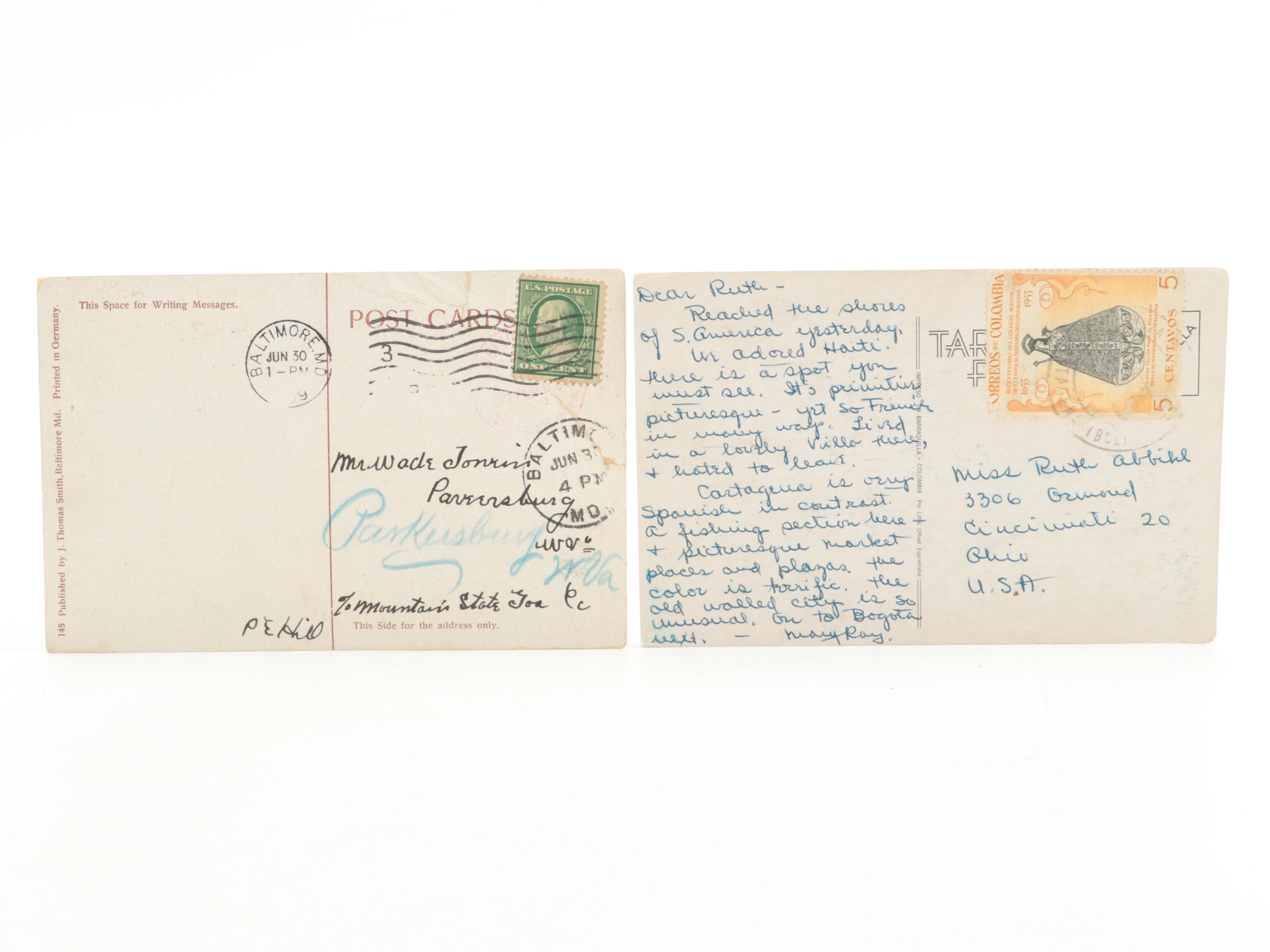 Curteich, Sanborn Souvenir Co., Petley, and Other Souvenir Postcards