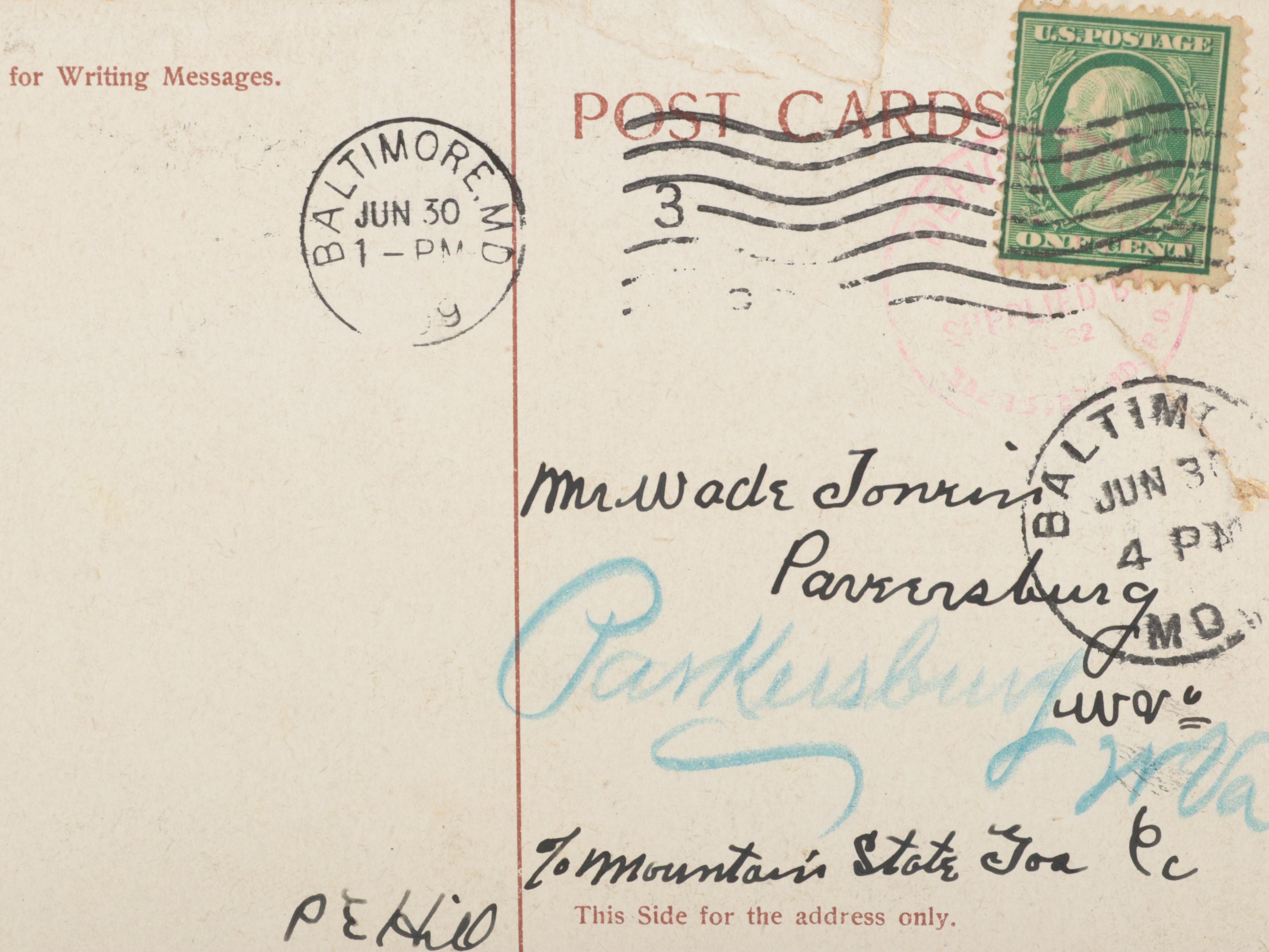 Curteich, Sanborn Souvenir Co., Petley, and Other Souvenir Postcards