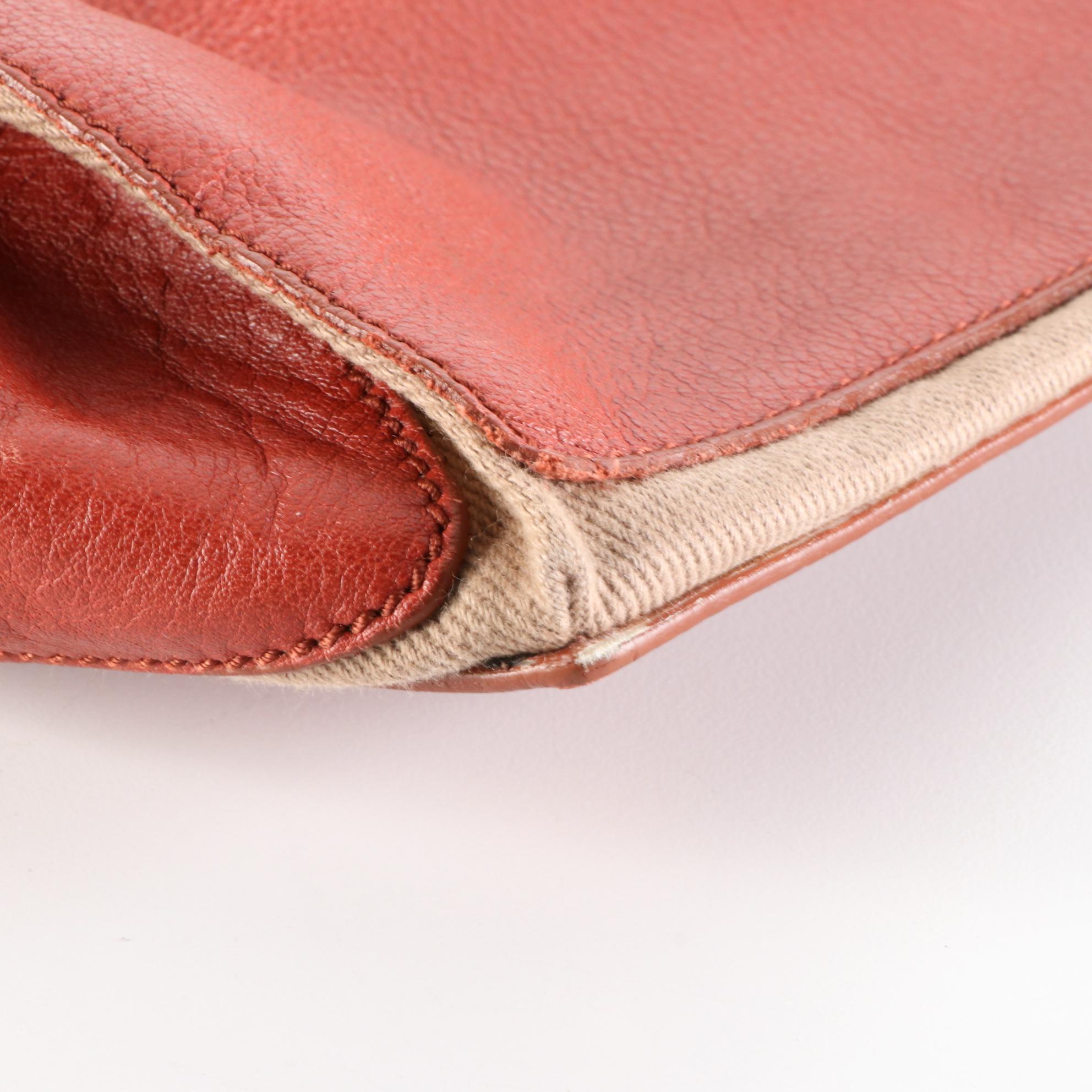 Yves Saint Laurent Muse Two Handbag in Calfskin Grained Leather and Textile