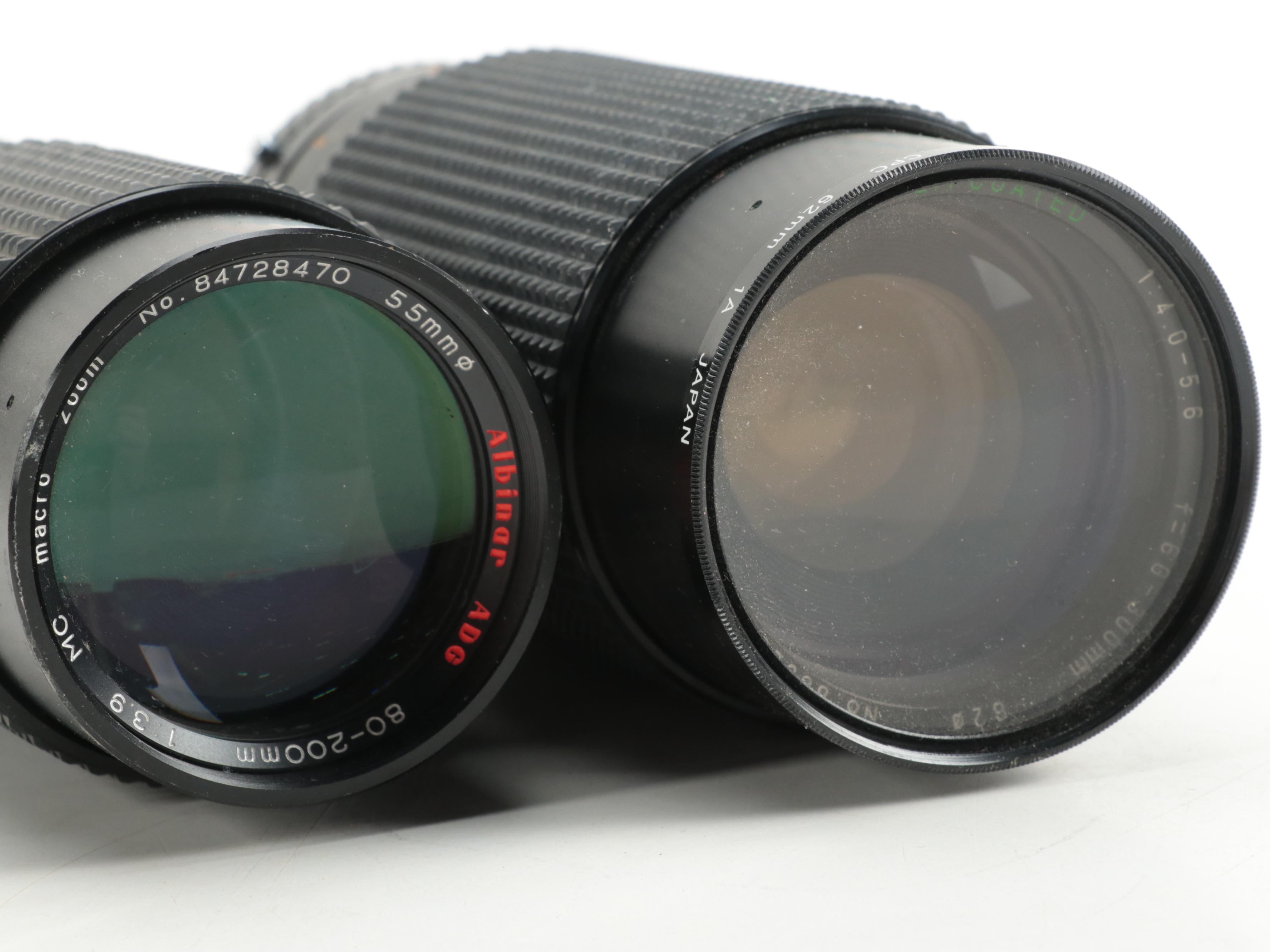 Sears KS Super SLR Camera with Lenses and More Accessories