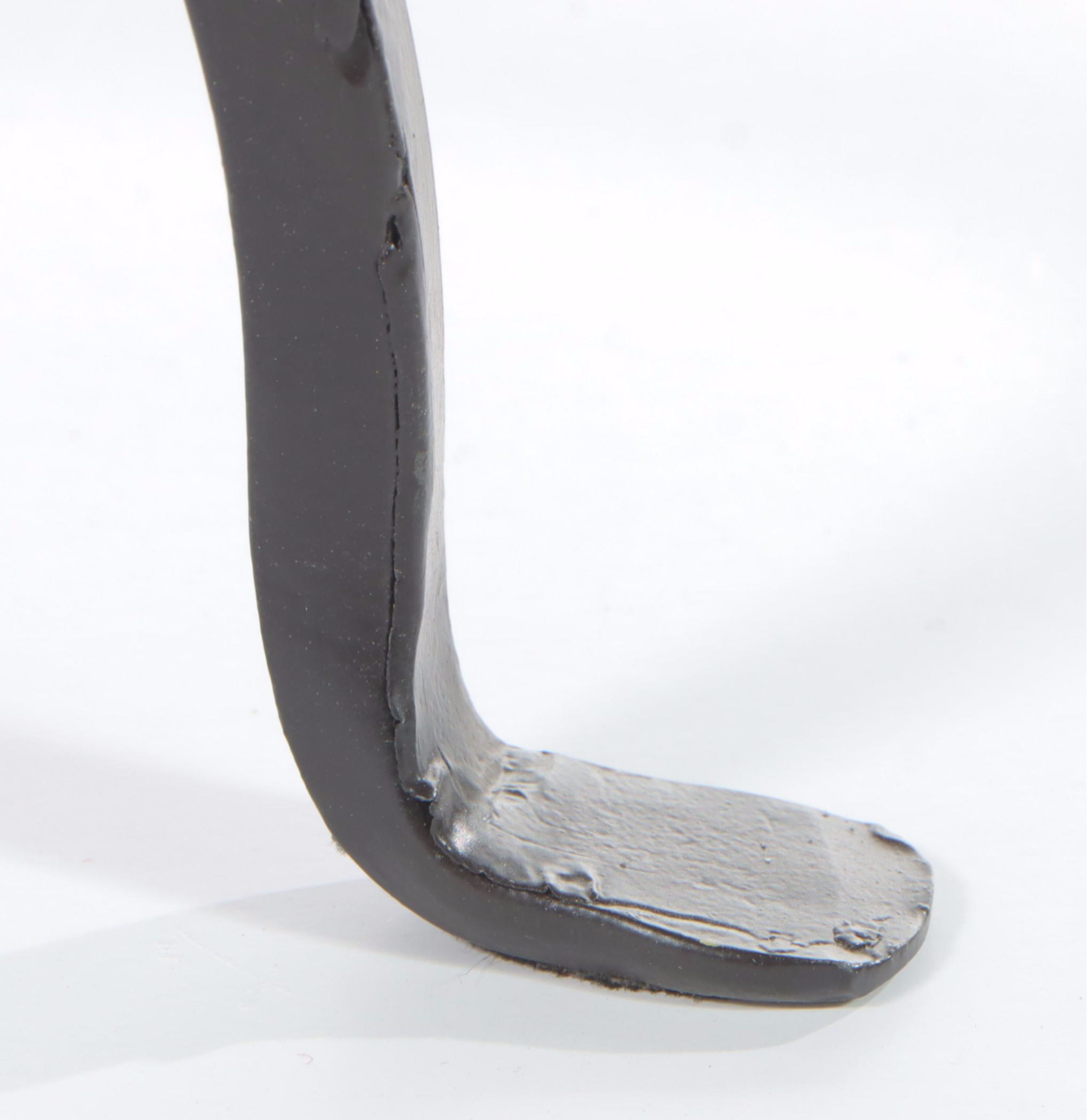 Patinated and Scrolled Metal Adjustable Music Stand