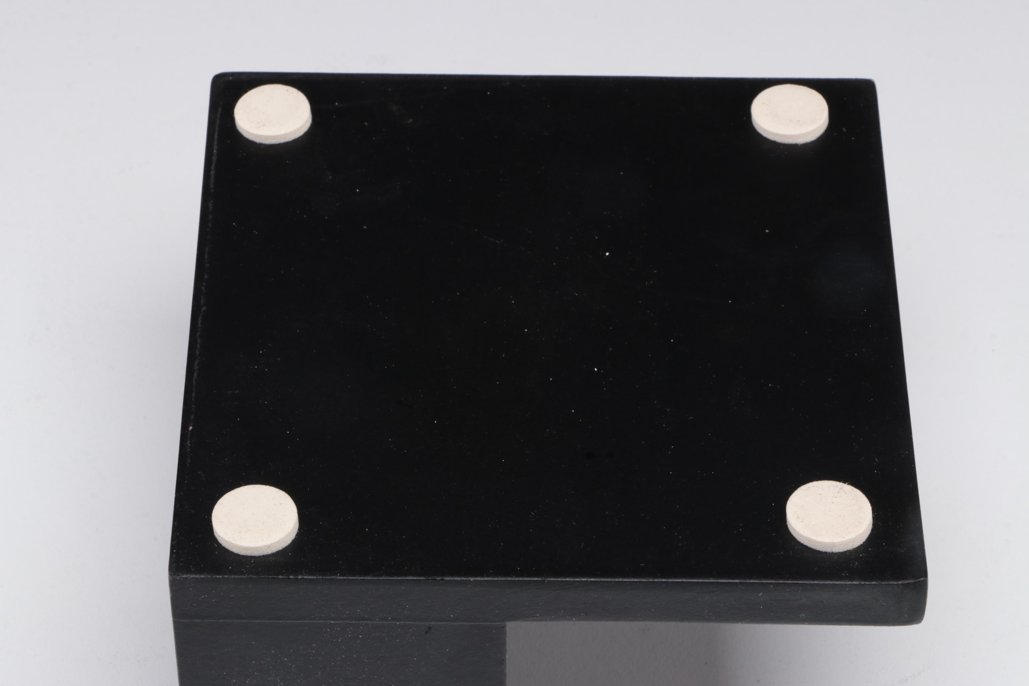 Godinger Chromed Metal Candlesticks With Candle Stand and Glass Coasters