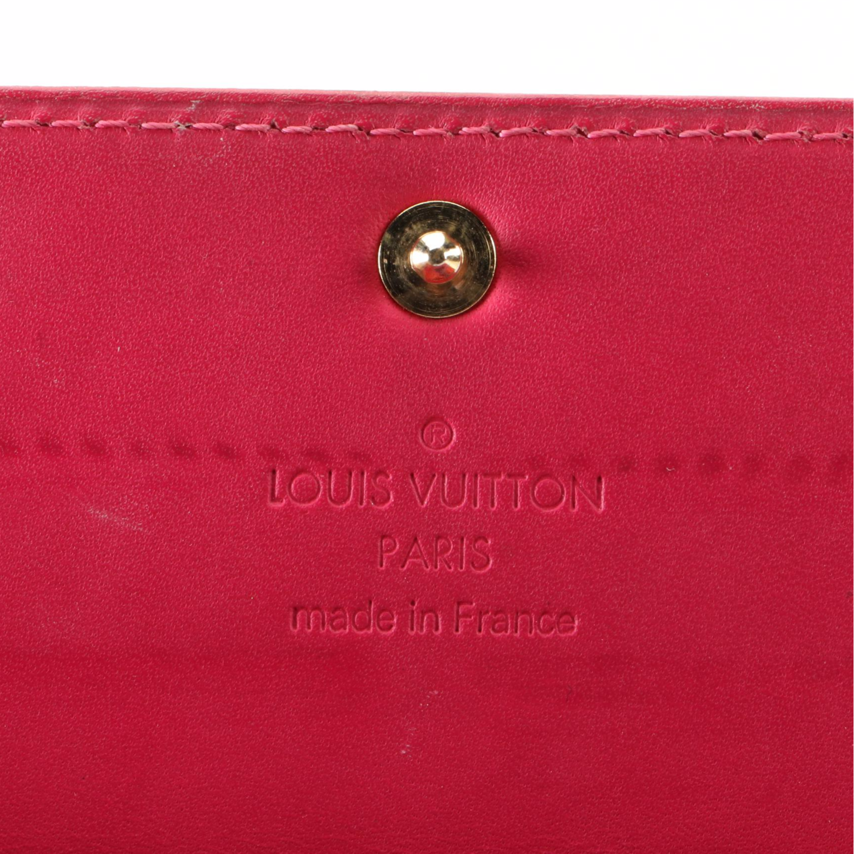 Louis Vuitton Sarah Wallet in Monogram Vernis
