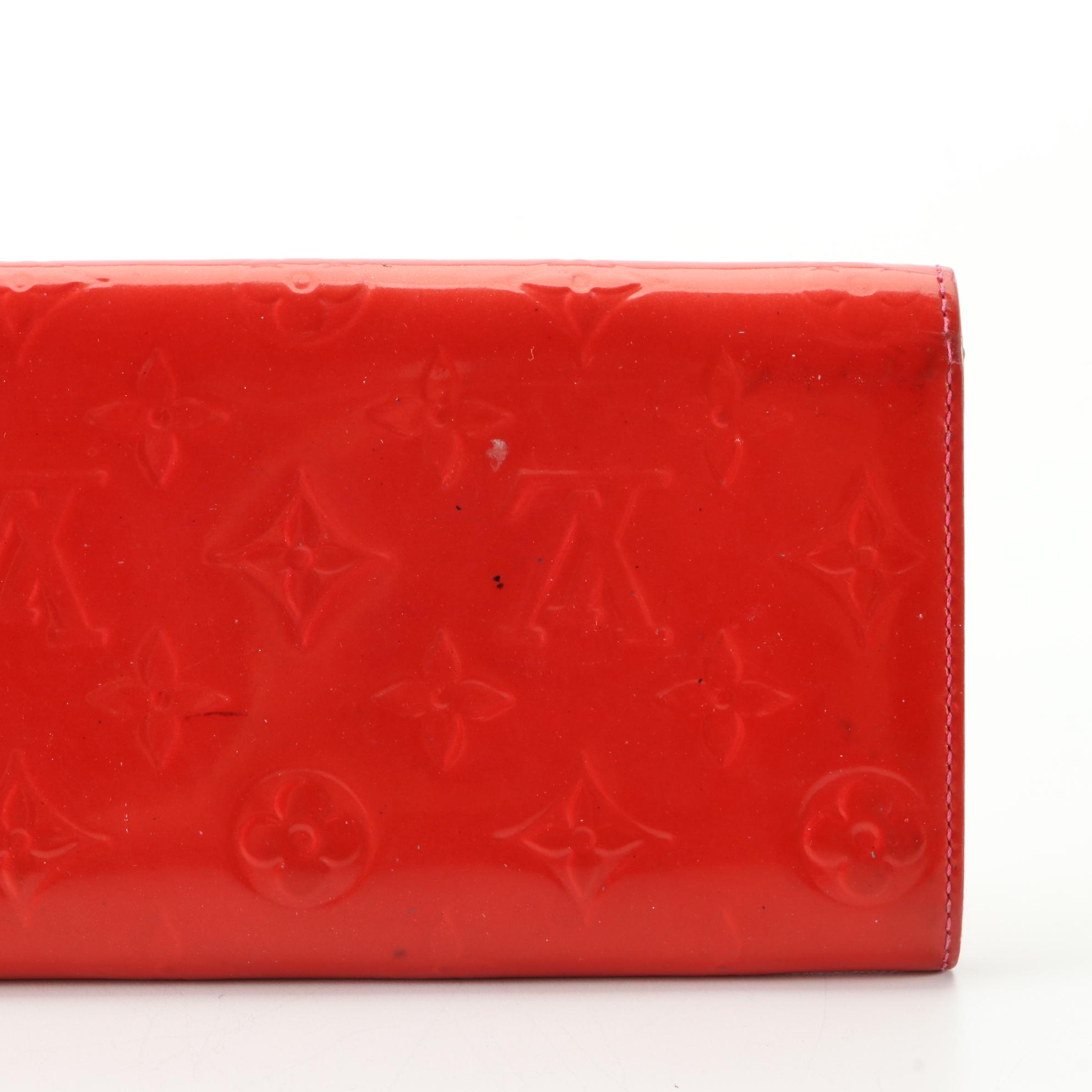 Louis Vuitton Sarah Wallet in Monogram Vernis