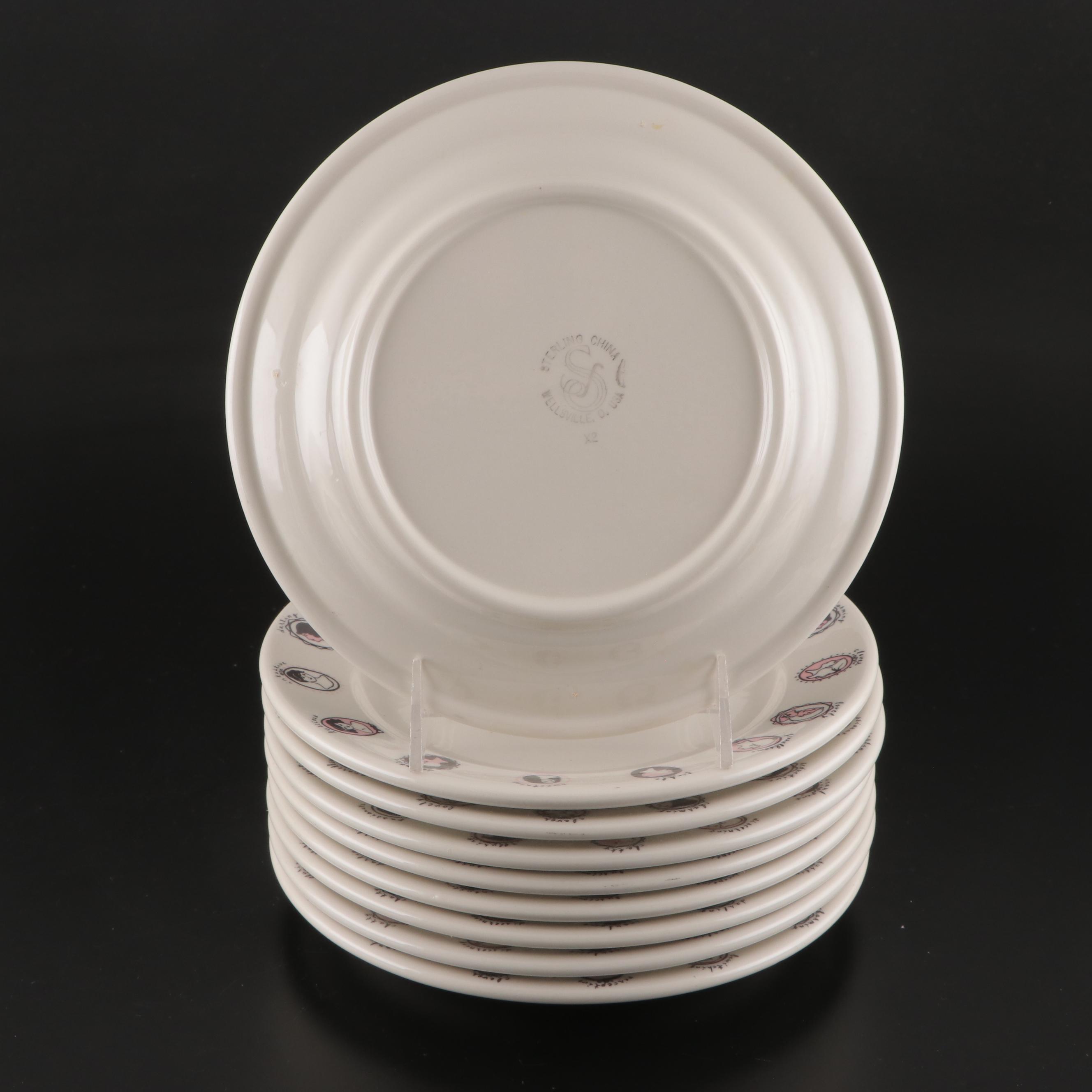 Sterling China, Homer Laughlin and Other Restaurant Ware, Mid-20th Century