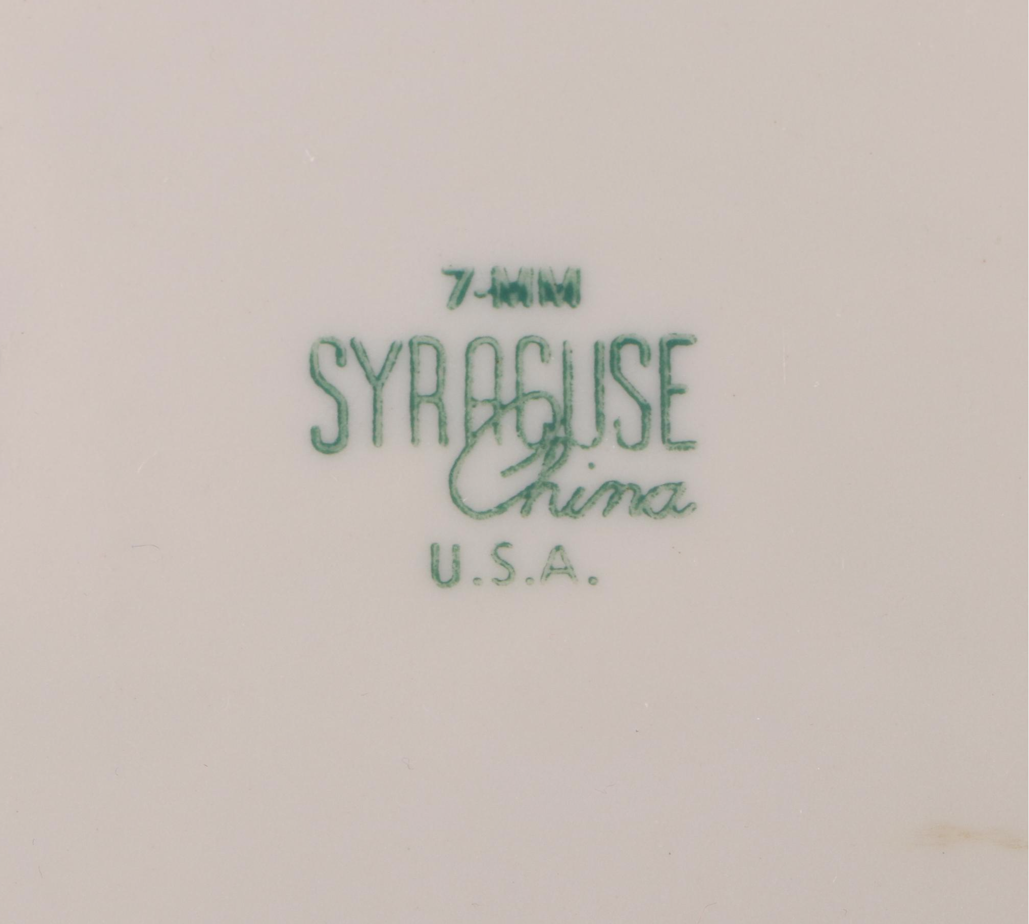 Sterling China, Homer Laughlin and Other Restaurant Ware, Mid-20th Century