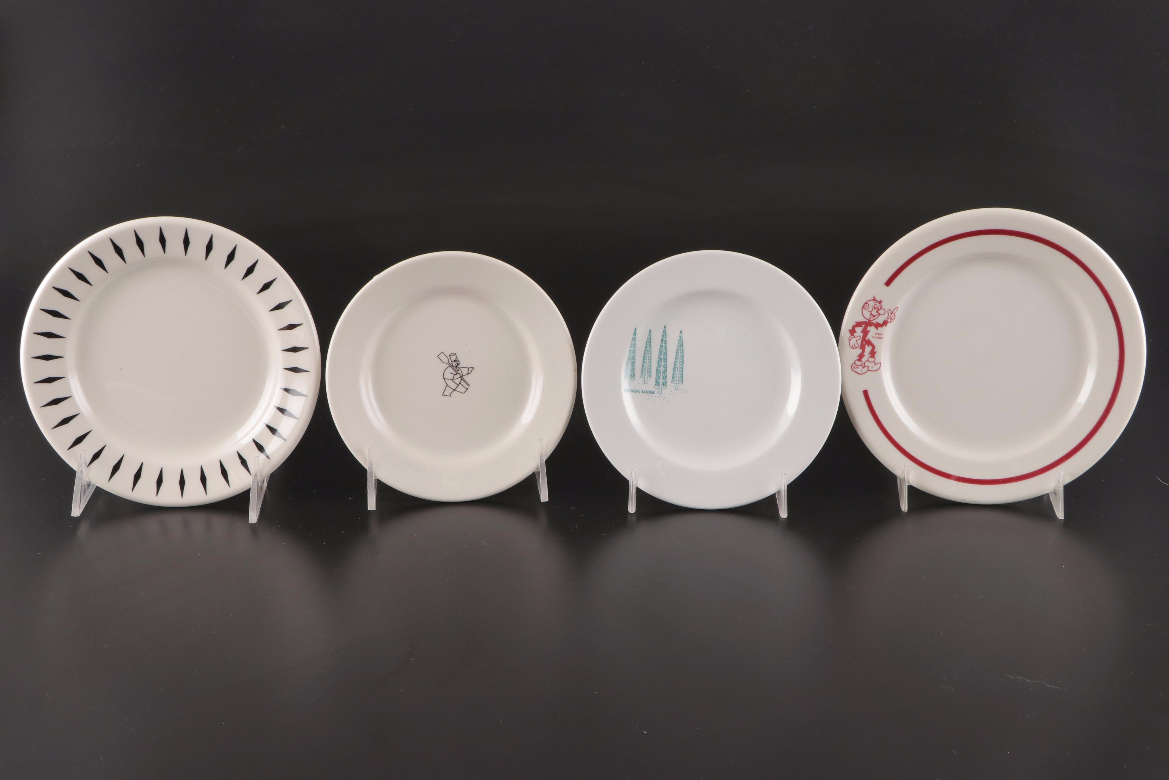 Sterling China, Homer Laughlin and Other Restaurant Ware, Mid-20th Century
