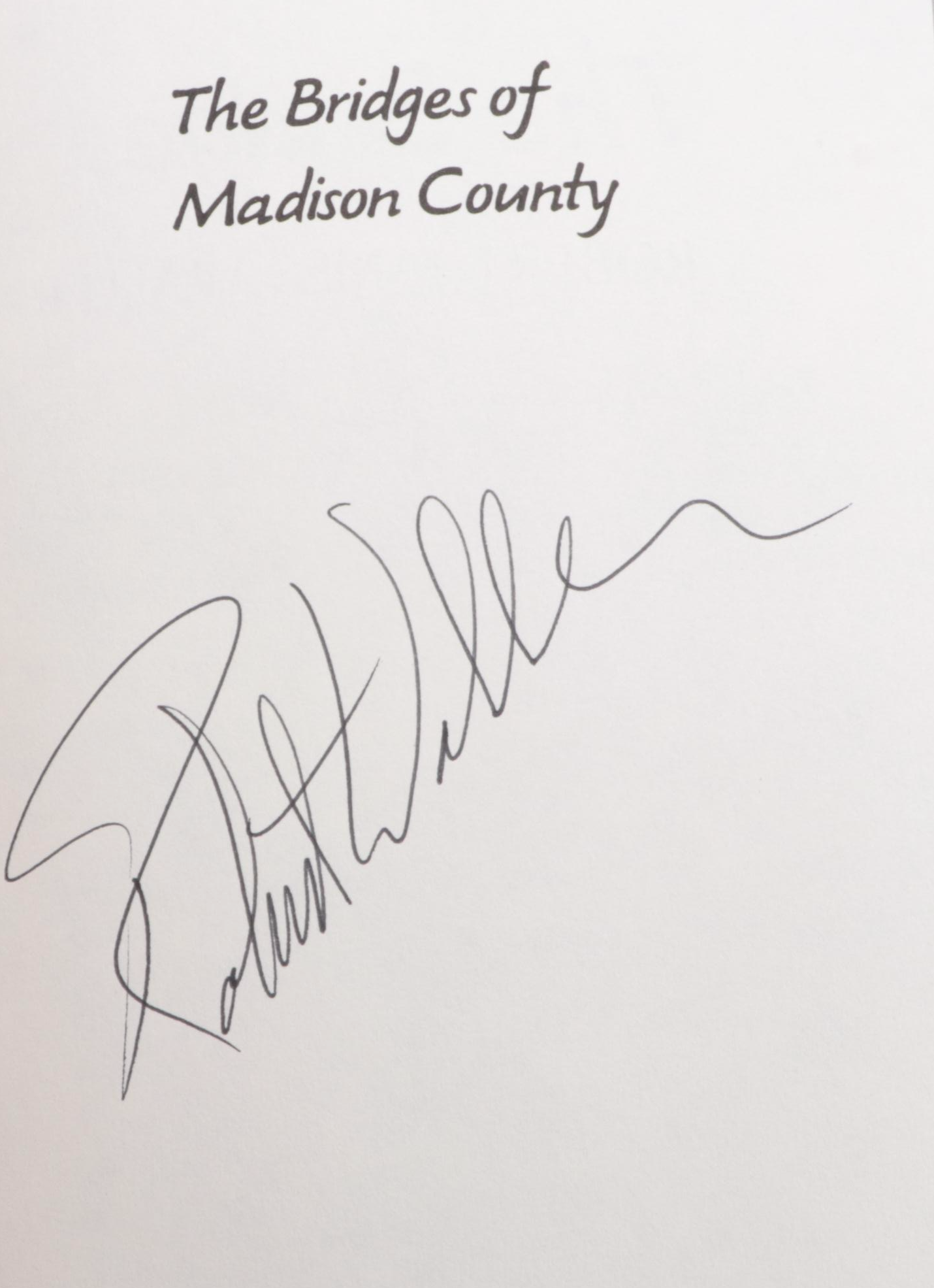 Signed "Faithful Place" by Tana French and More Signed Fiction Books