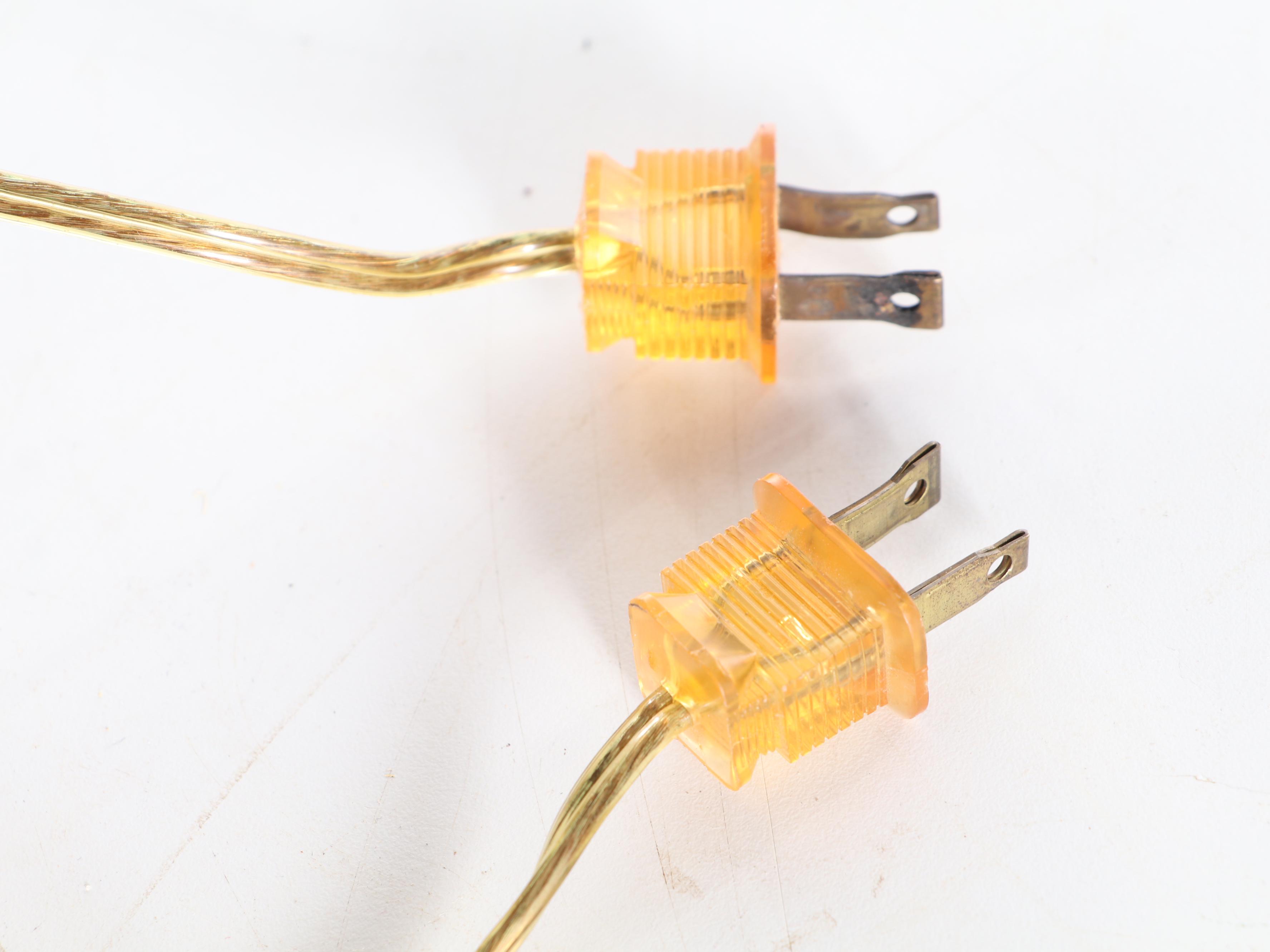 Pair of Maitland-Smith Patinated Metal Lion's Head Urn Table Lamps