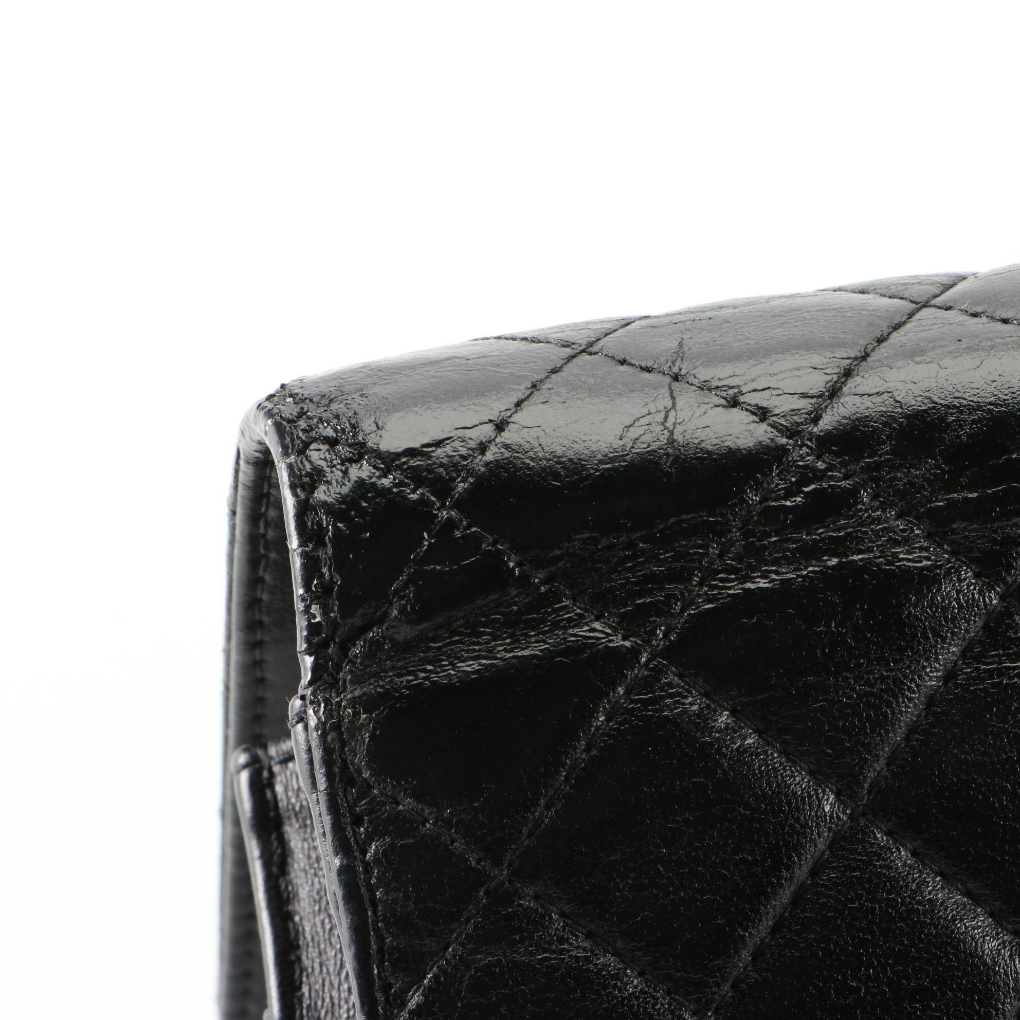 Chanel Wallet on Chain in Black Quilted Lambskin Leather