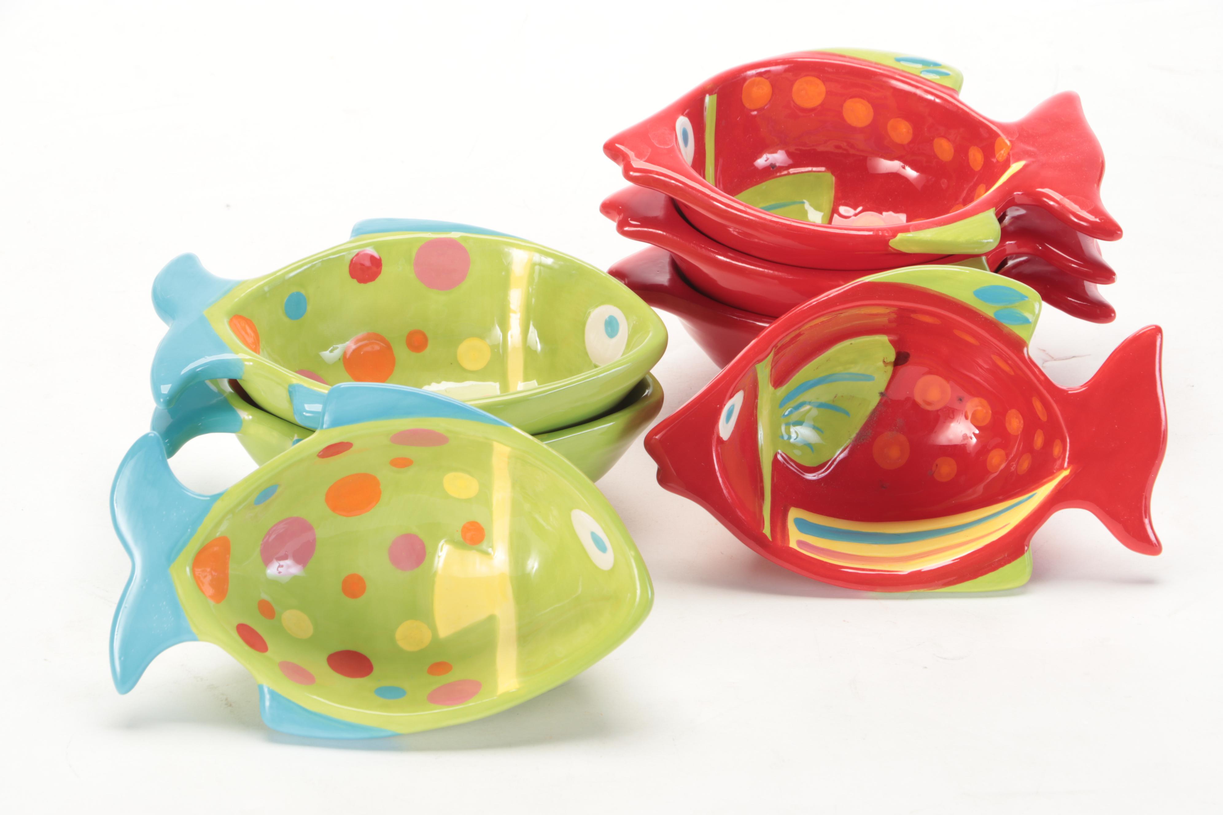 Pier 1 Imports Dishes with Stanley Thermos and Other Tableware