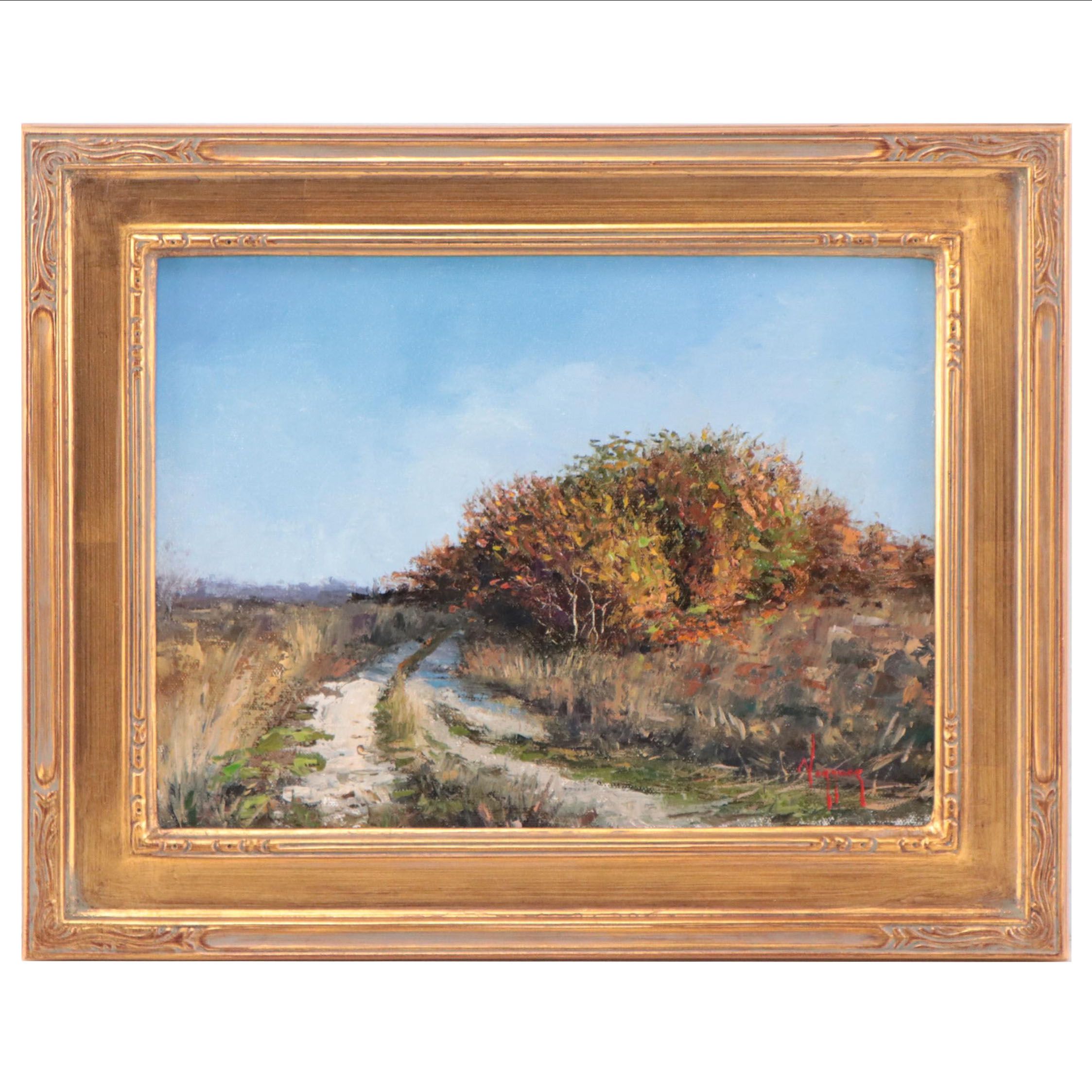 Marco Antonio Vazquez Landscape Oil Painting, 2021