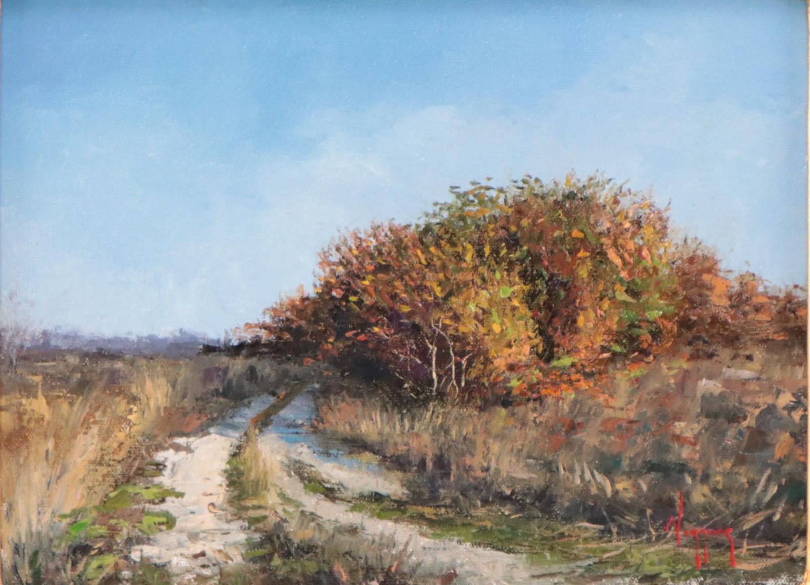 Marco Antonio Vazquez Landscape Oil Painting, 2021