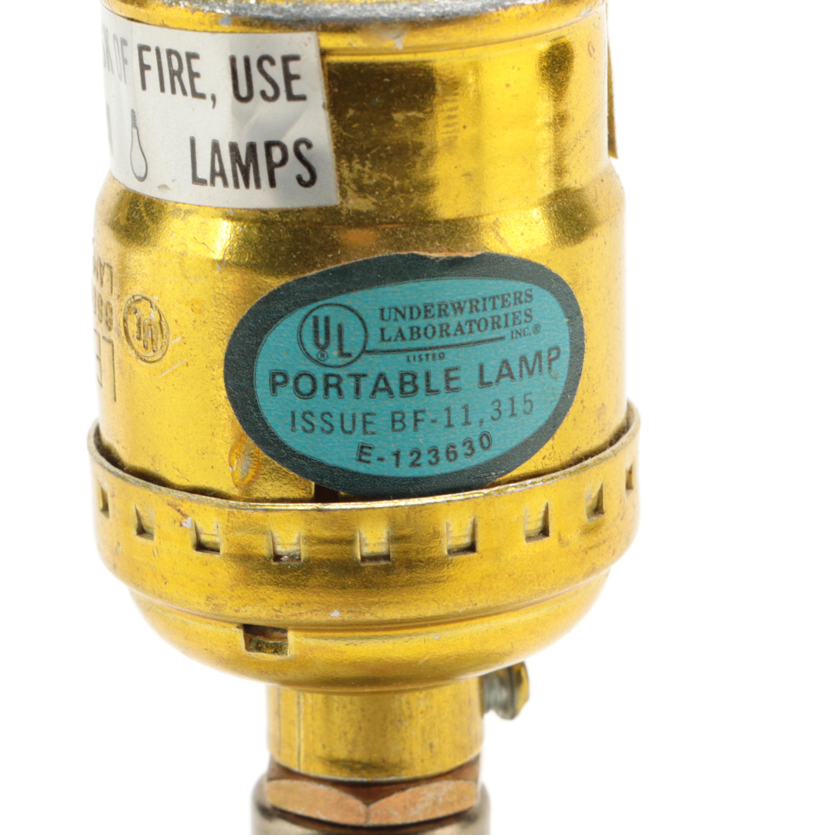 Chinese Famille Rose Porcelain Ginger Jar Table Lamp