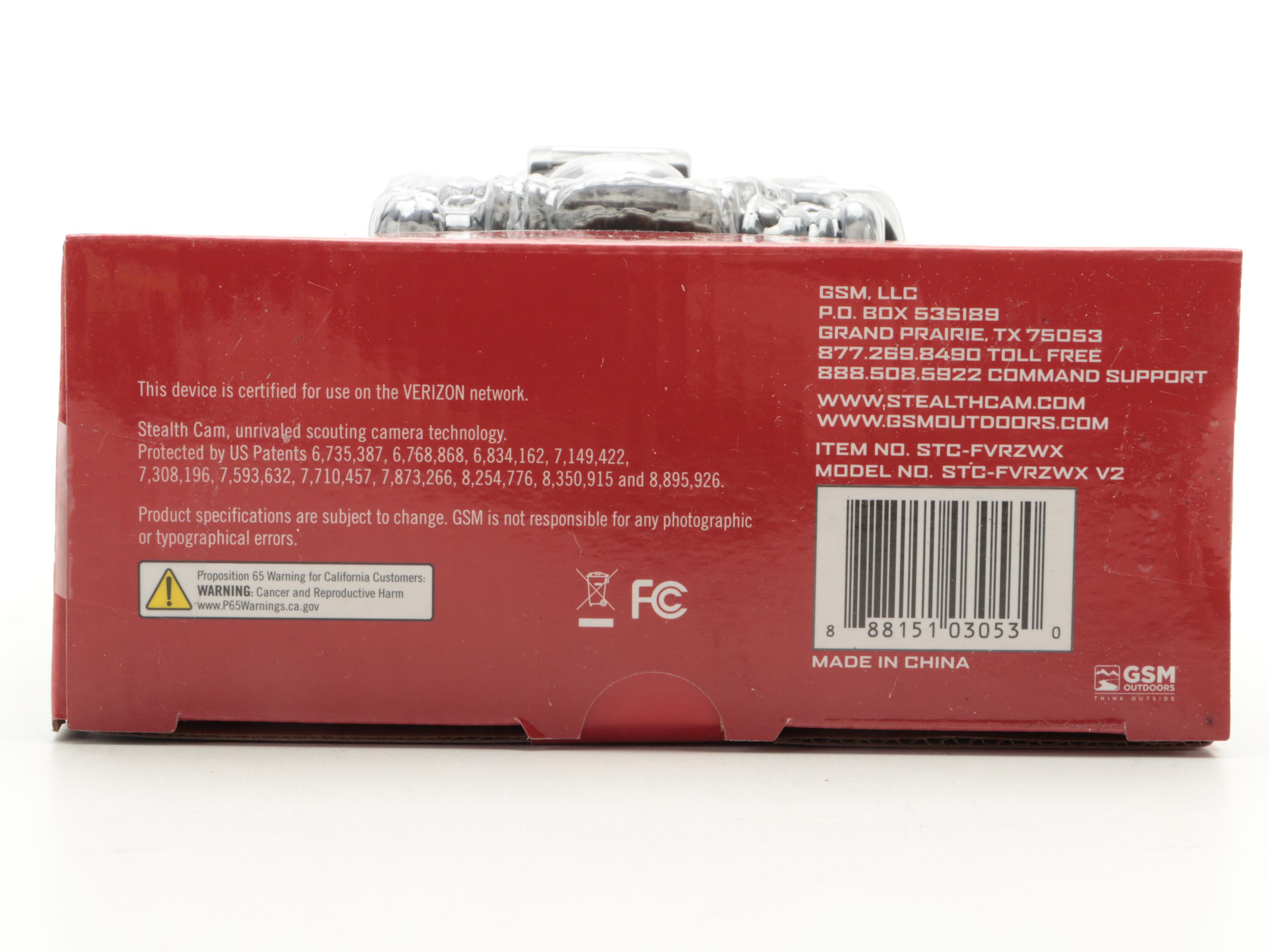 Two Stealth Cam Fusion X Cellular Trail Cameras With Muddy SD Card Reader