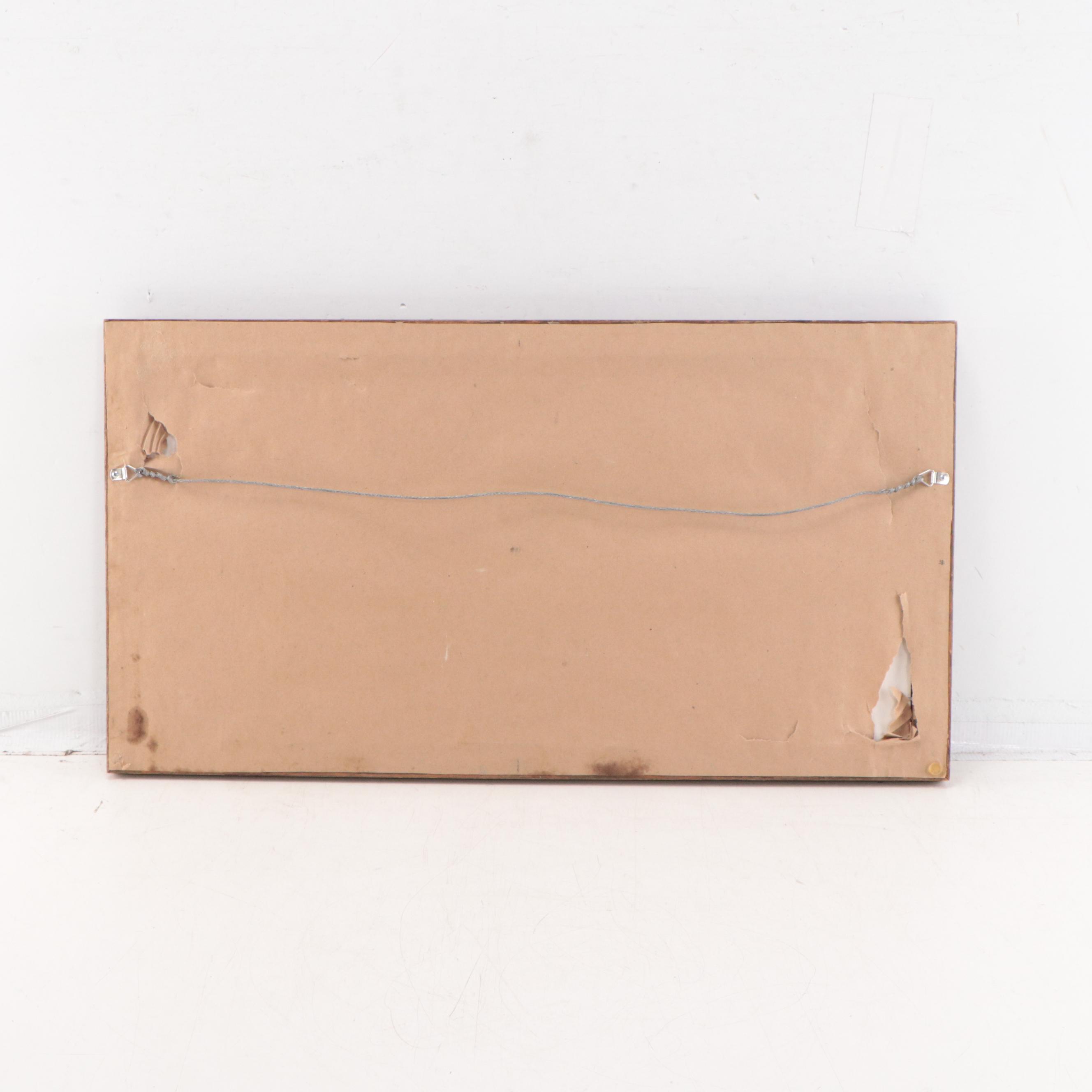 Cross-Stitch Decorative Textile "Welcome"