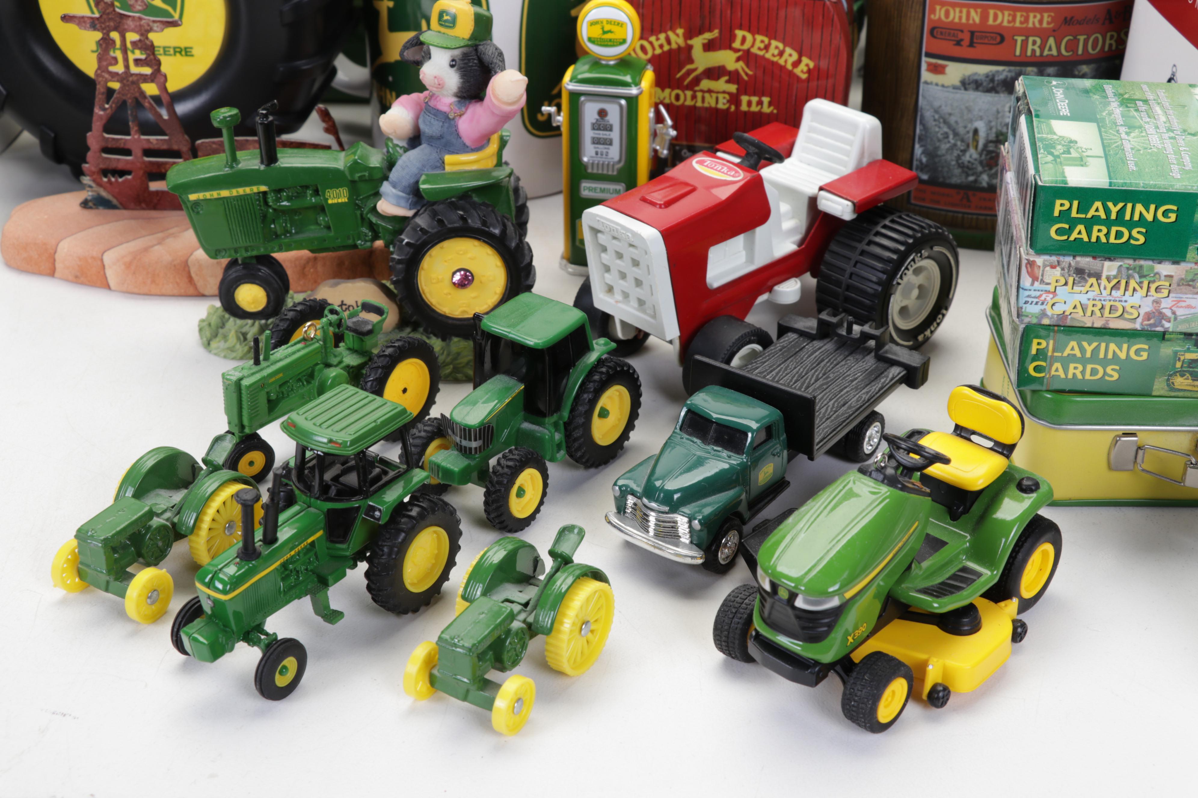 John Deere Memorabilia and Collectibles Featuring 2006 Longaberger Basket