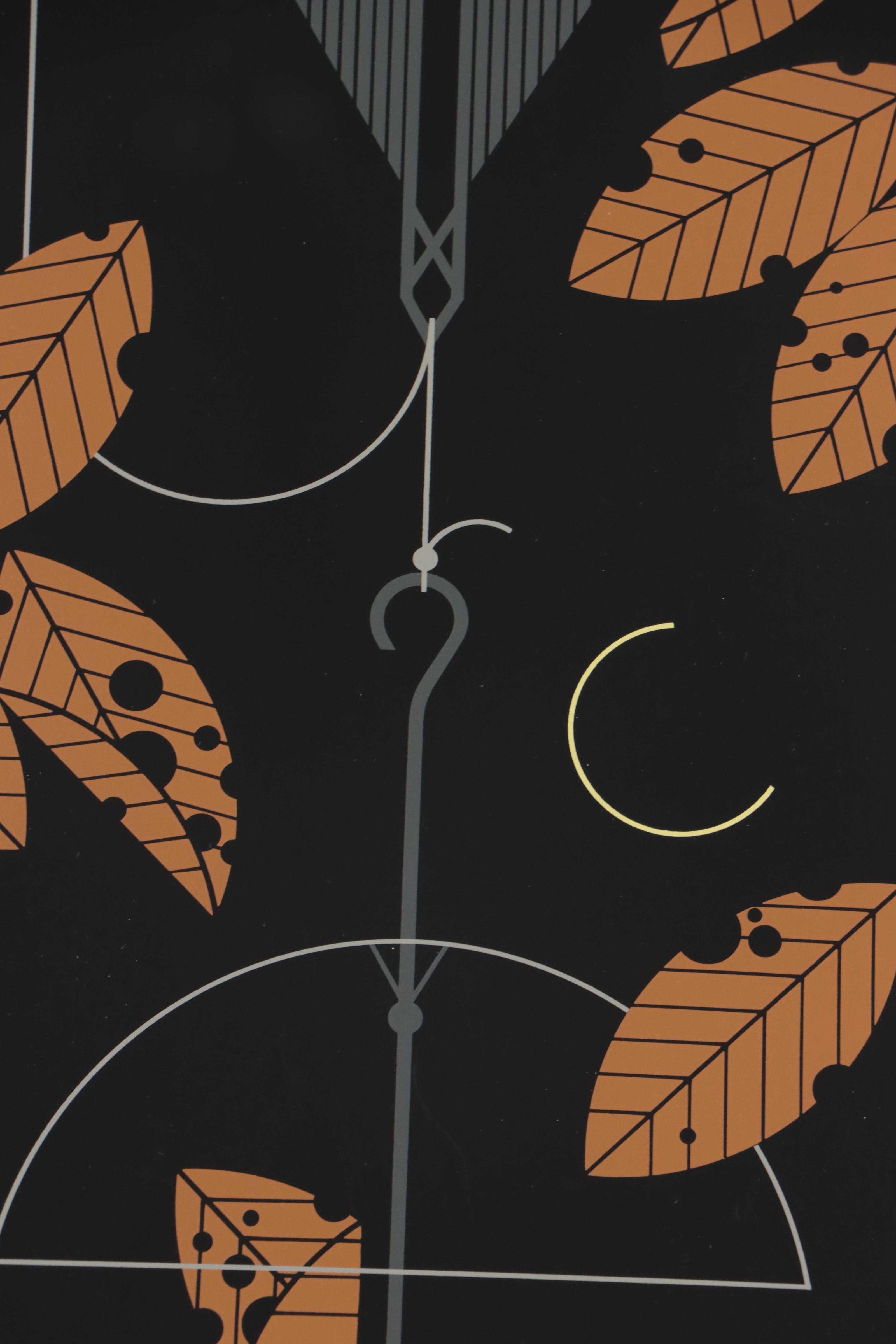 Charley Harper Serigraph "Raccsnack," 1983