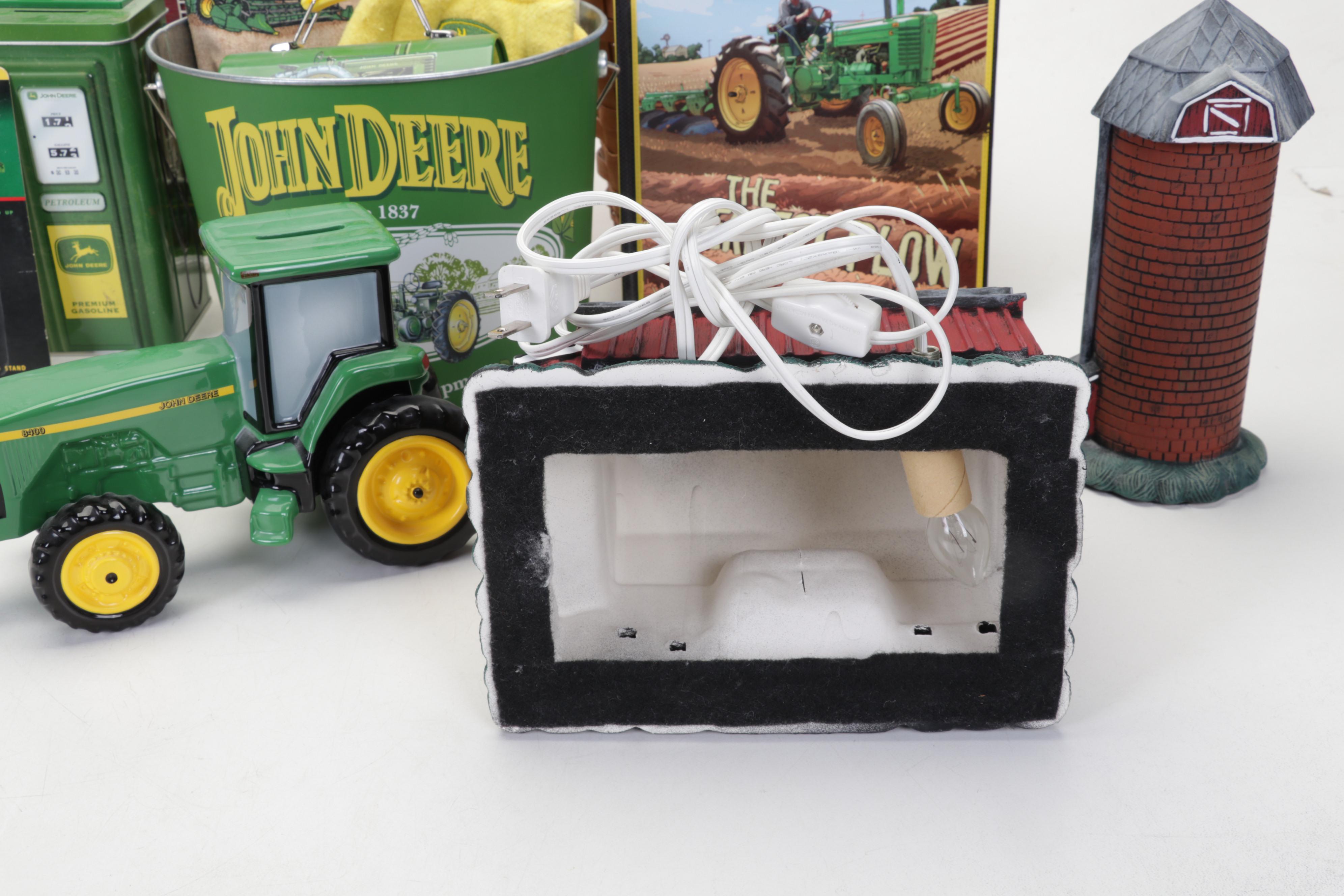John Deere Memorabilia and Collectibles Featuring 2006 Longaberger Basket
