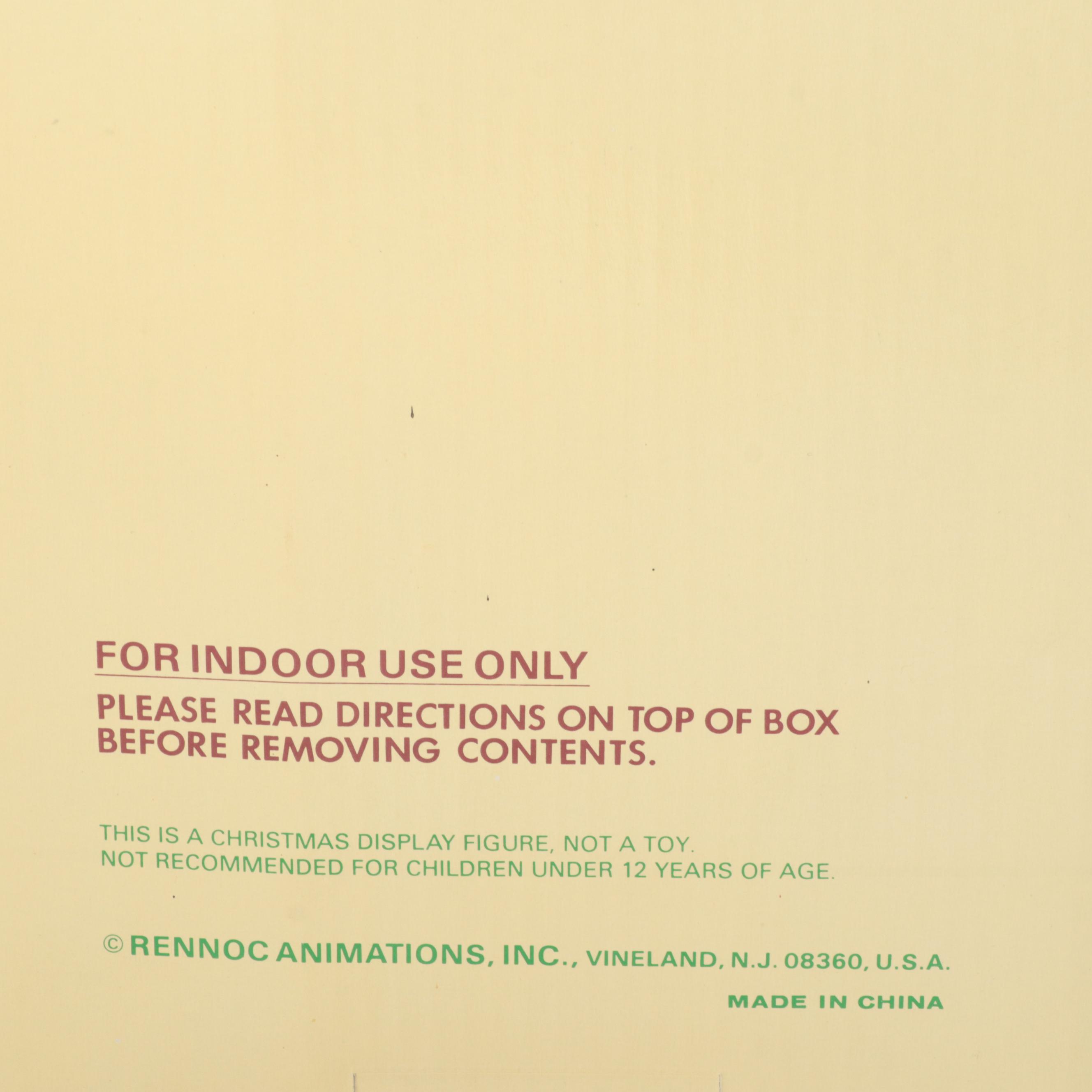 Rennoc Animation Santa Claus and Caroler Animated Figures