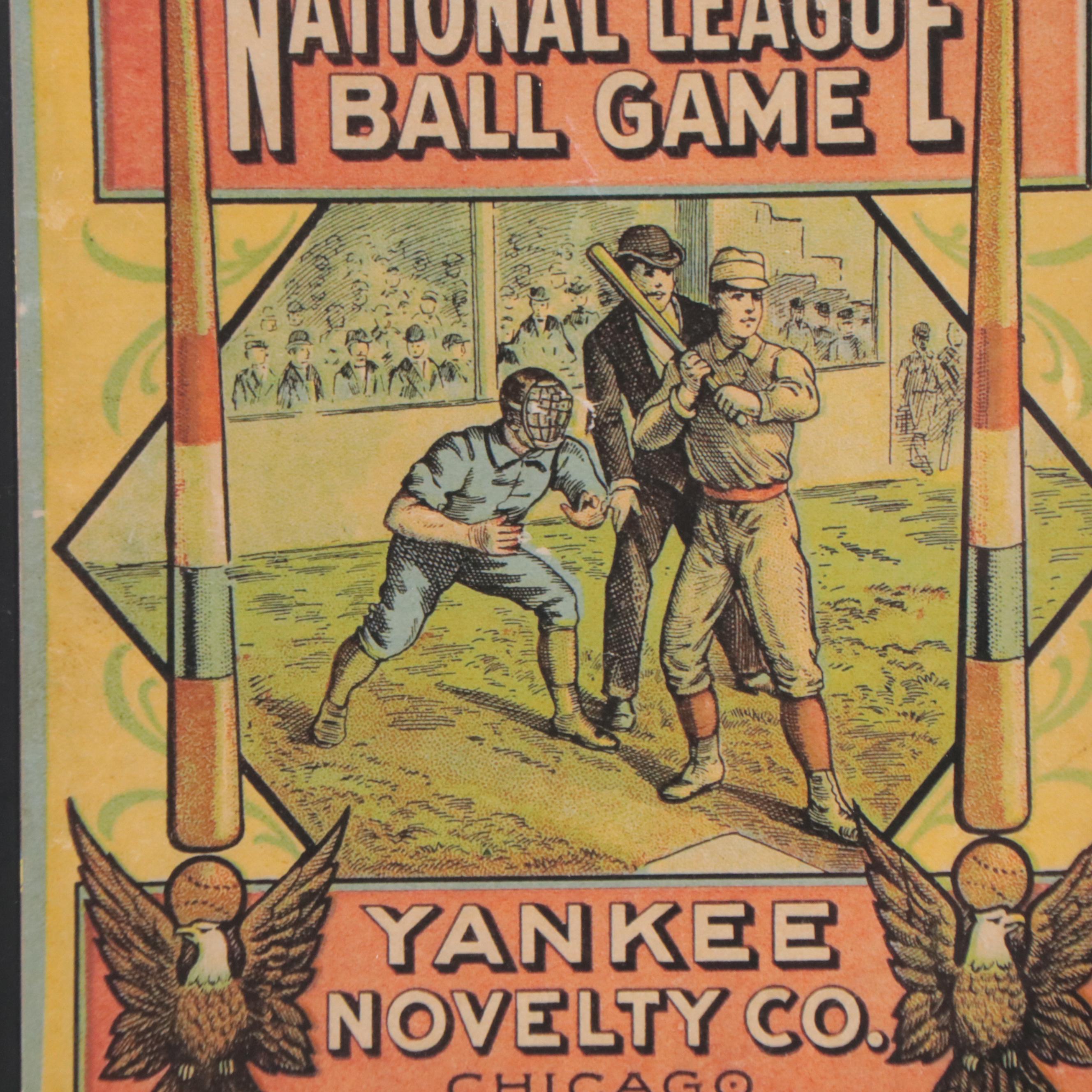 McLoughlin Bros., Other Pre-War Baseball Game Giclées, Weather Calendar, More