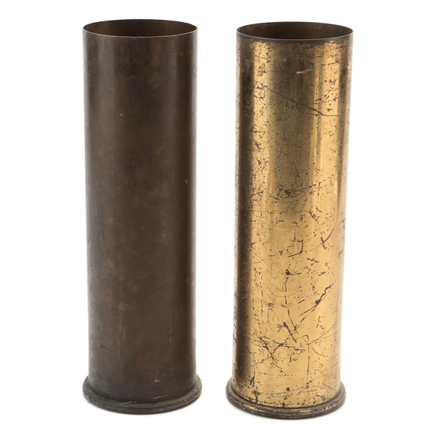 World War I Era Artillery Shell Casings