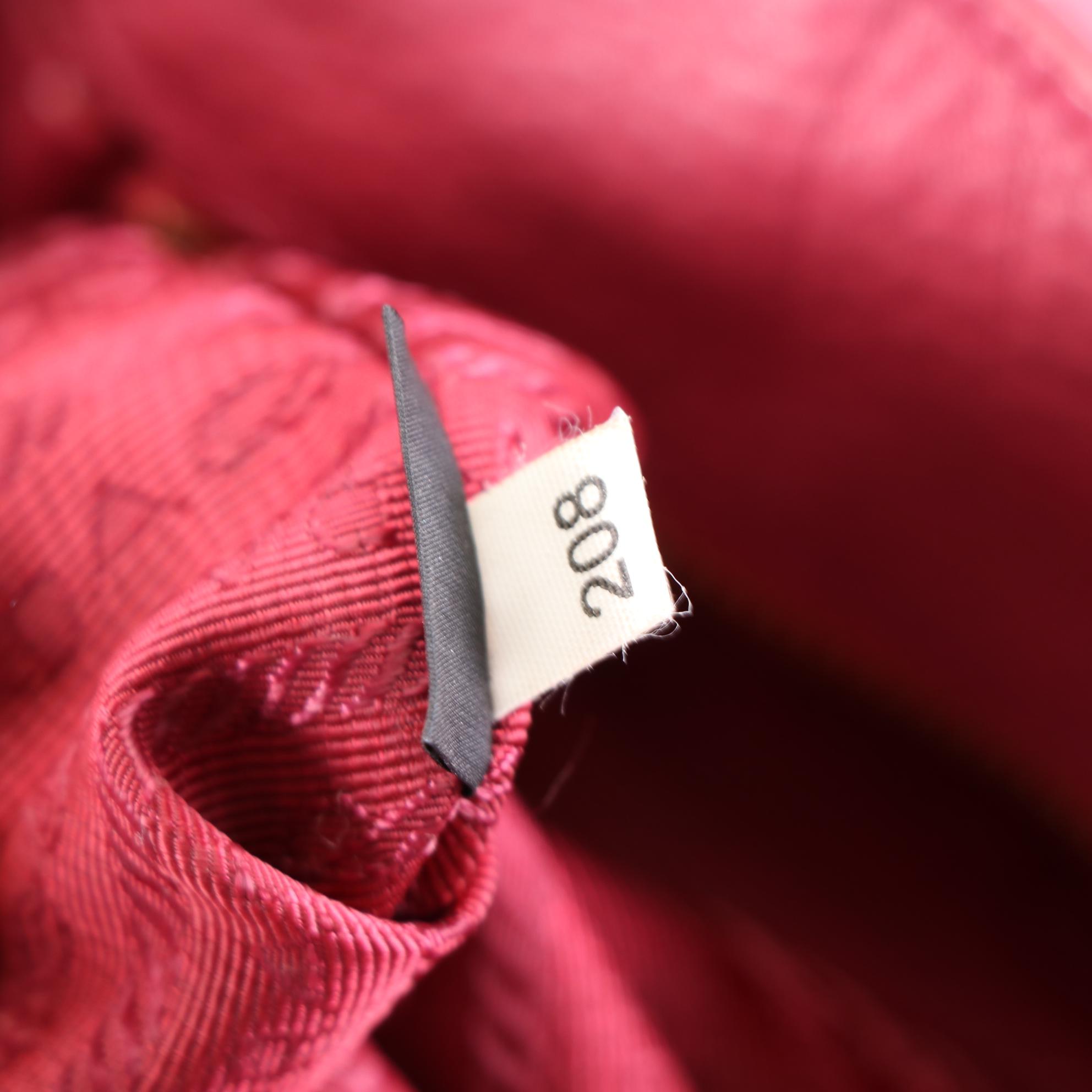 Prada Handbag in Pink Vitello Daino Leather