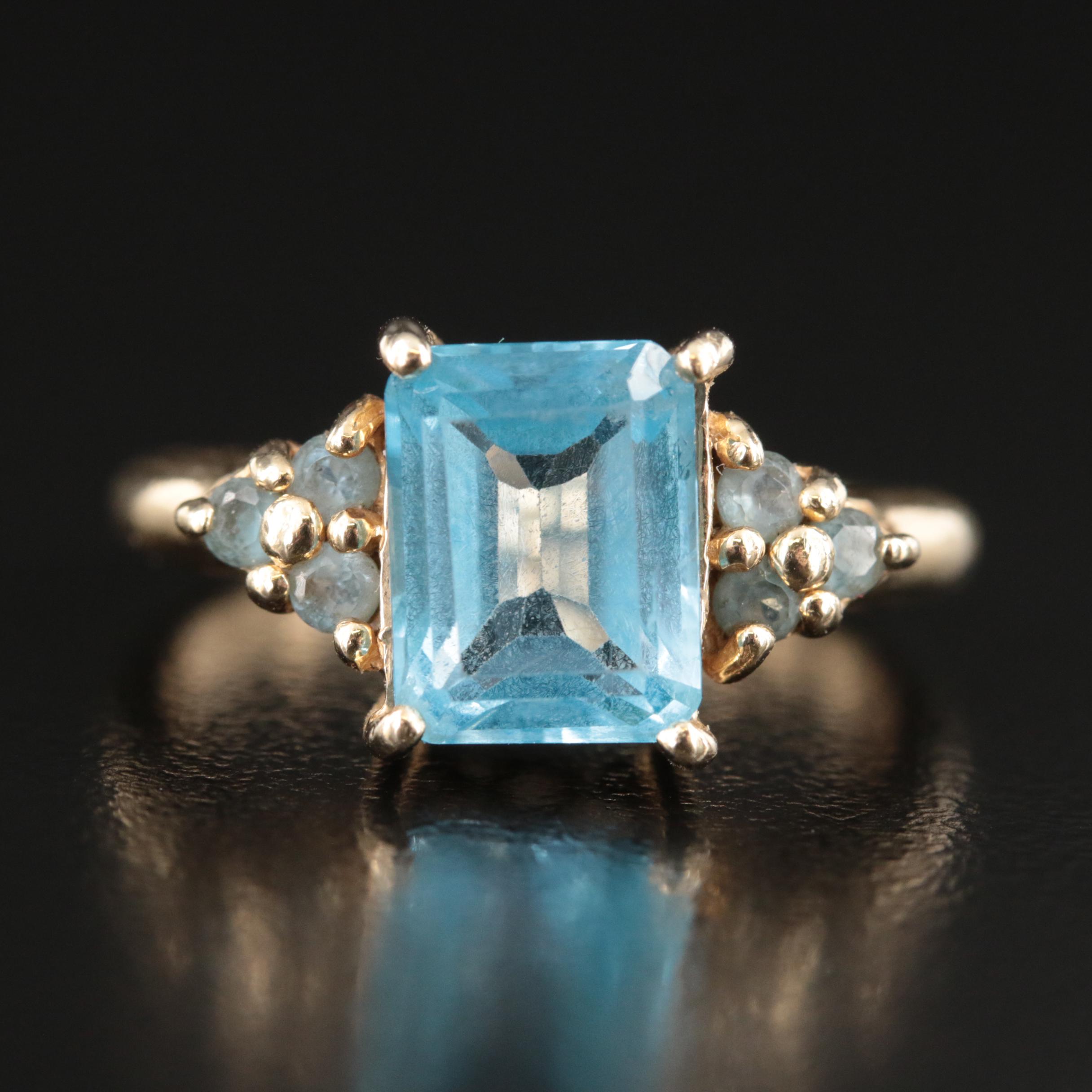 10K Topaz Ring