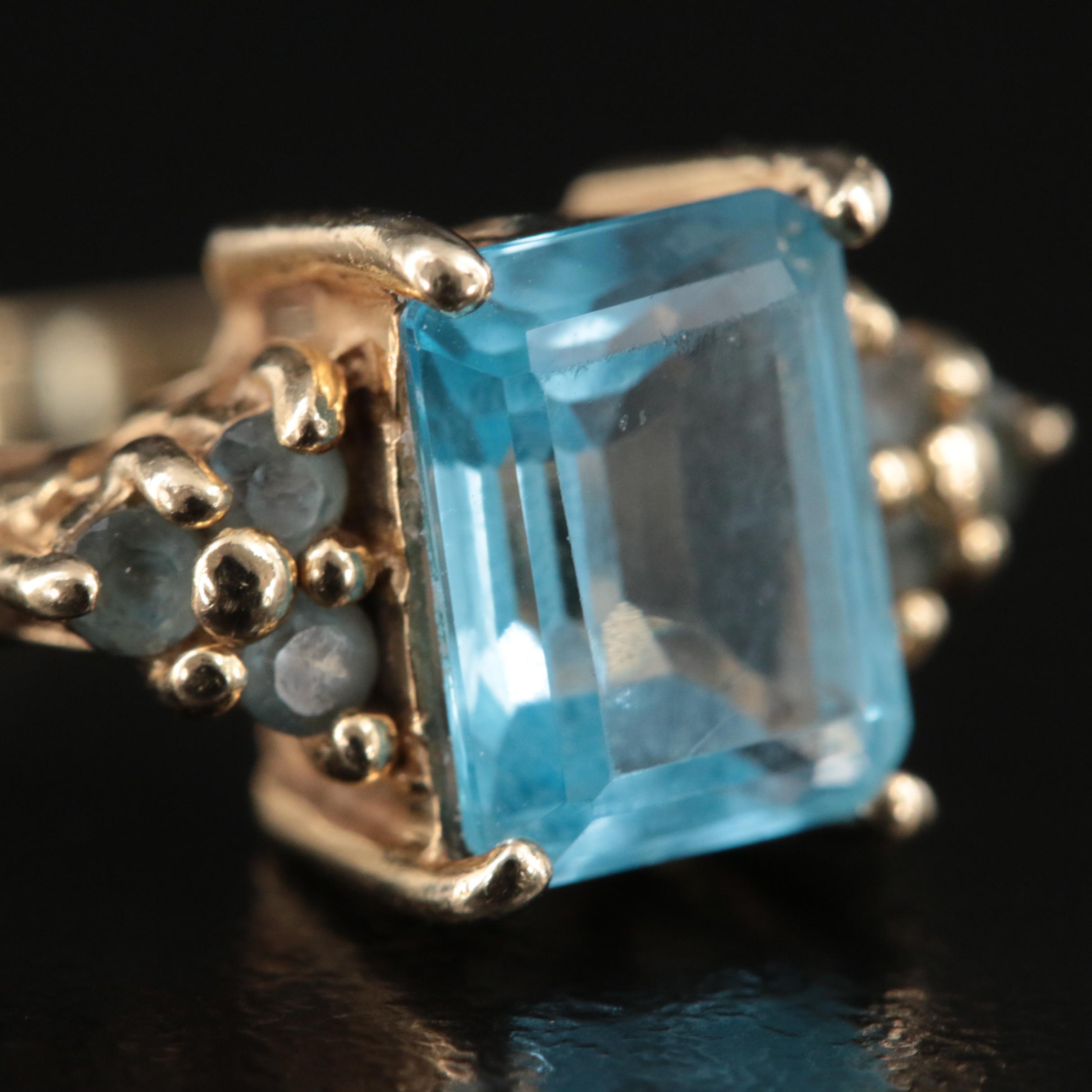 10K Topaz Ring