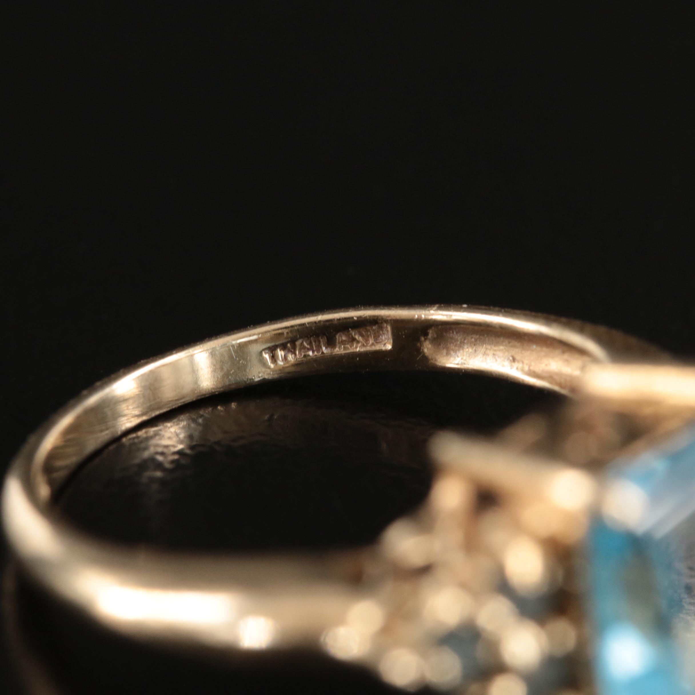 10K Topaz Ring