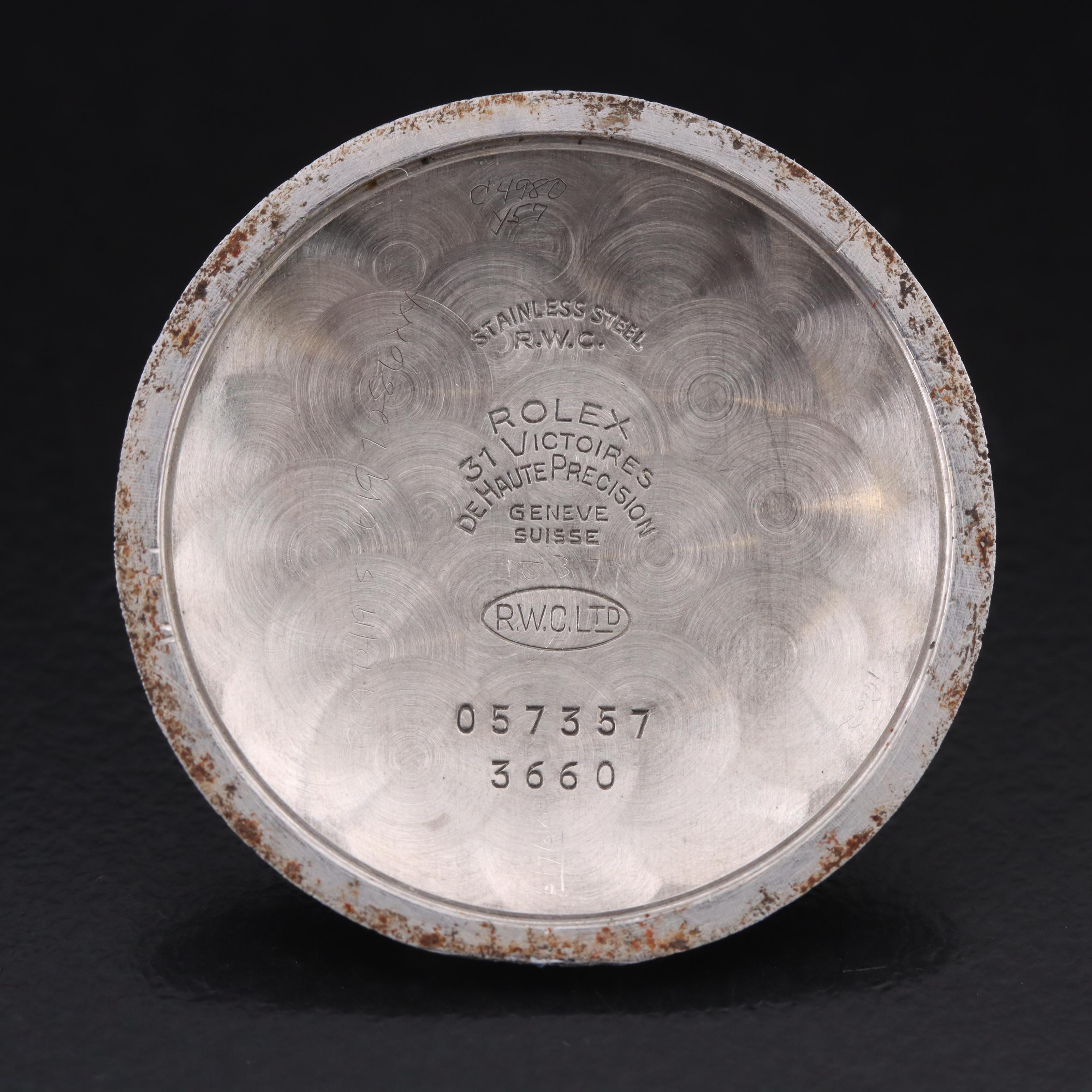 1934 - 38 Rolex Roman Dial Watch