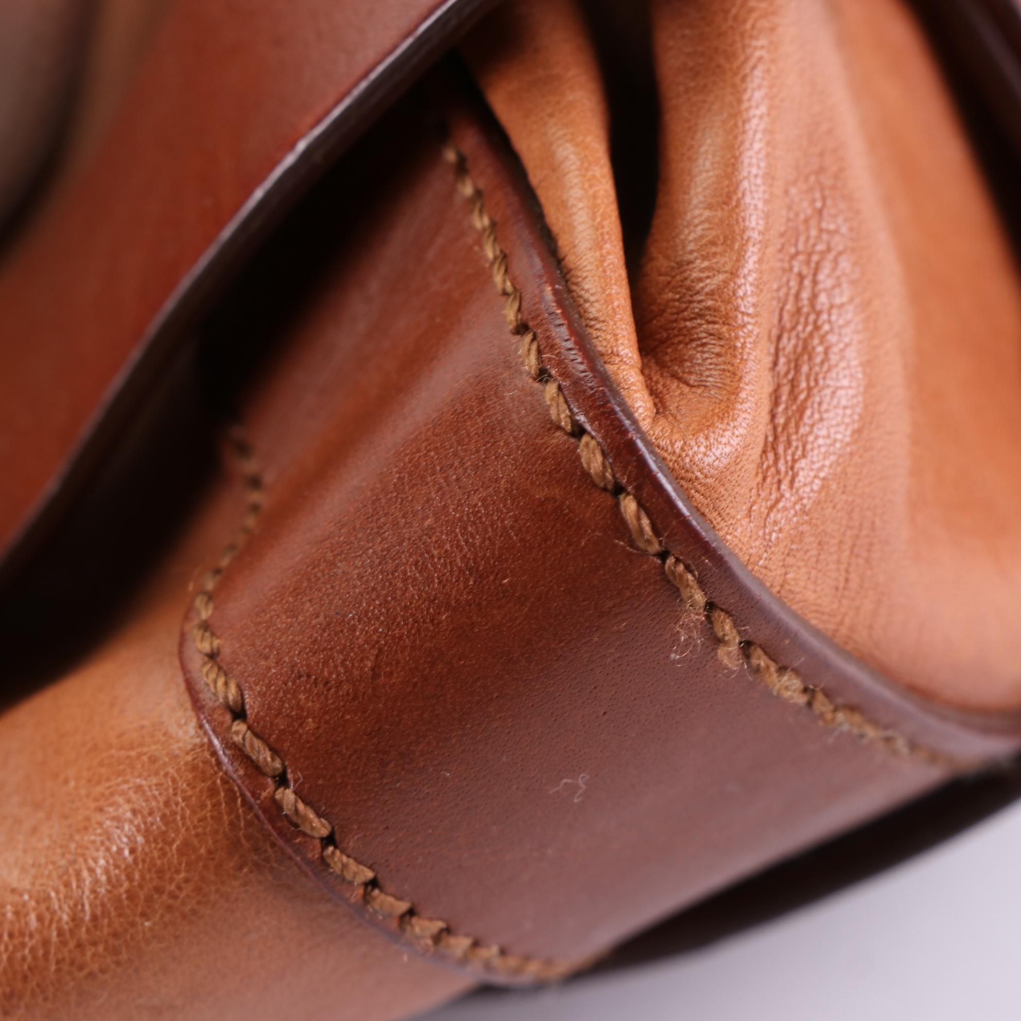 Chloé Kerala Shoulder Bag in Brown Leather with Equestrian Charms