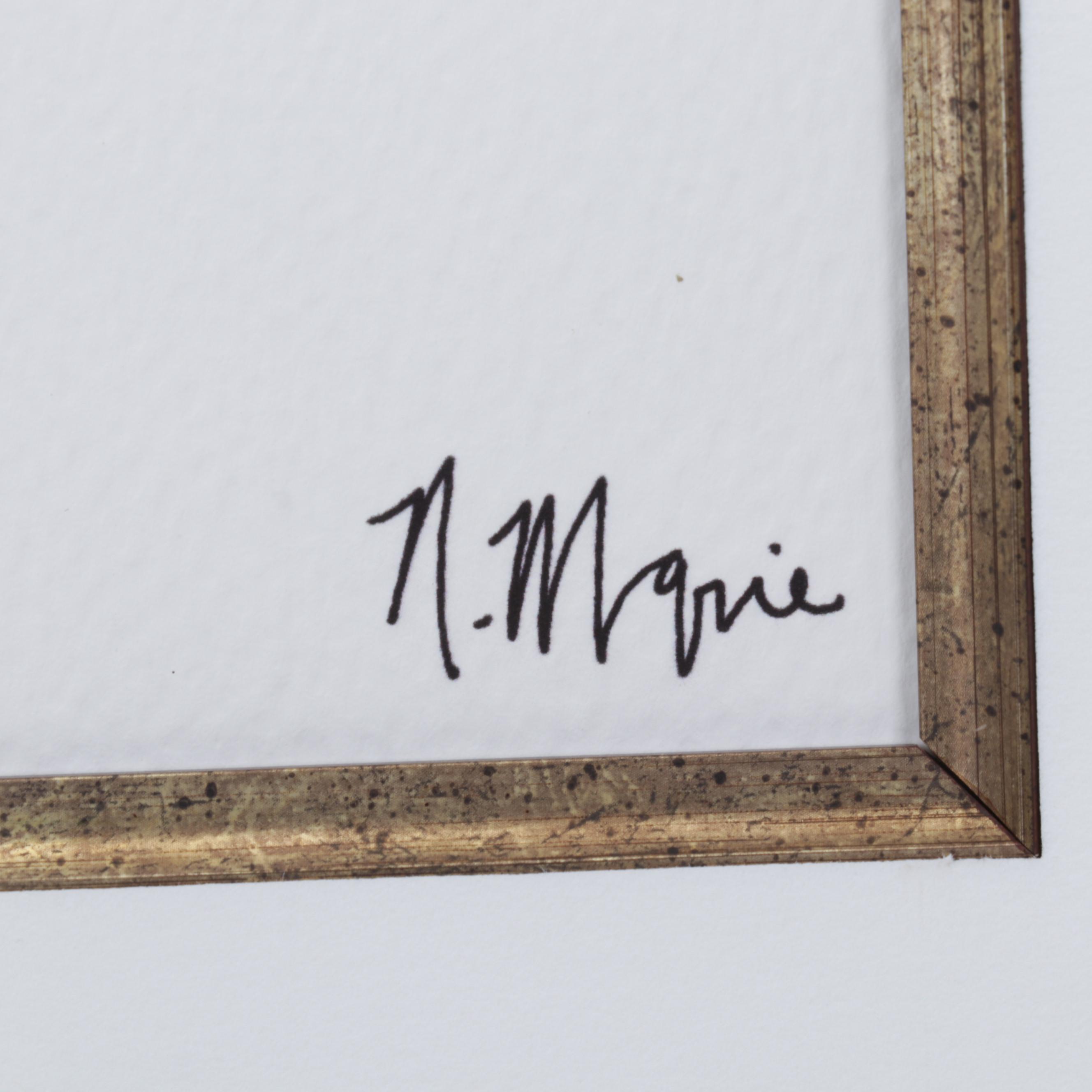 Bluebird Giclée After N. Marie, 21st Century