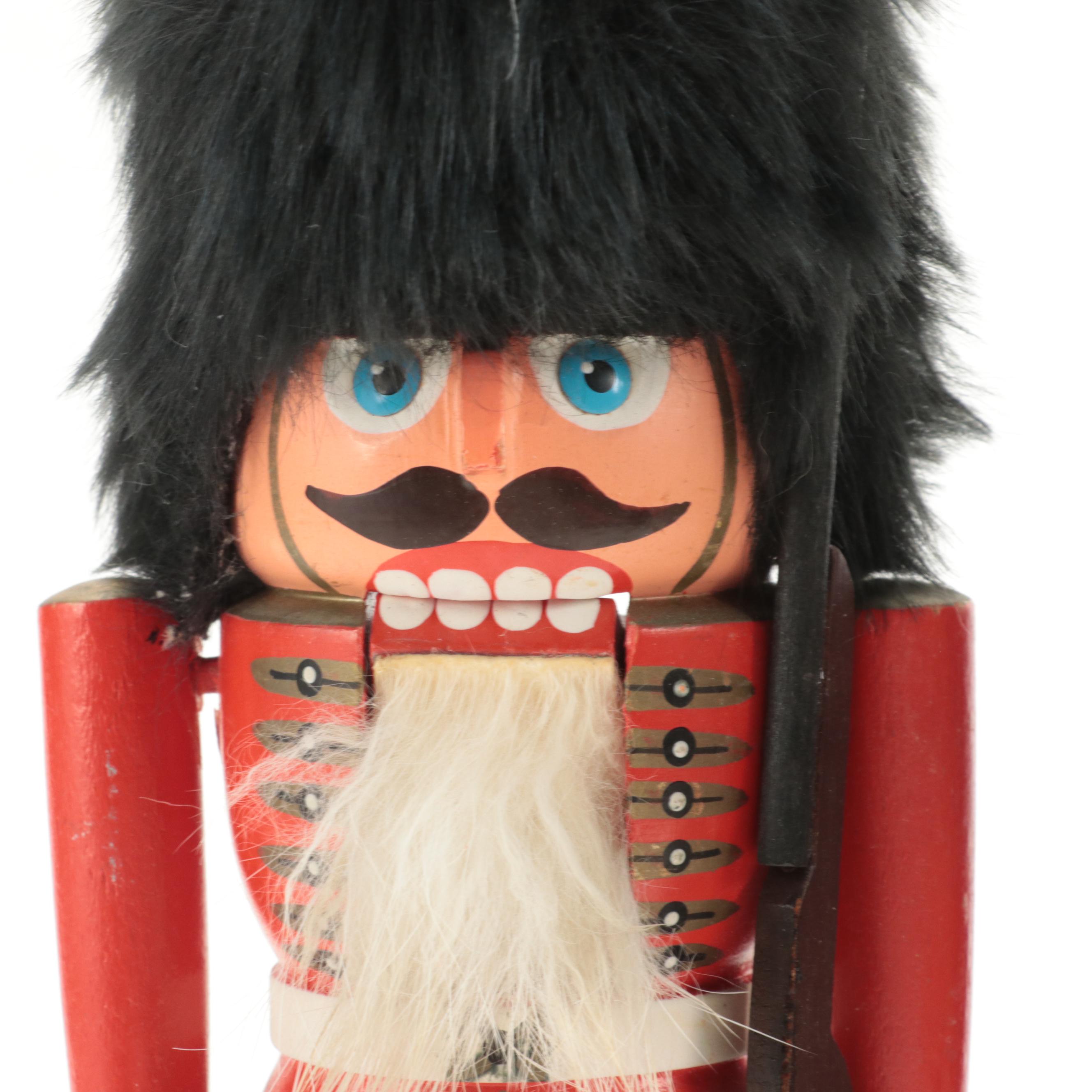 German Soldier, King and Cavalry Nutcracker