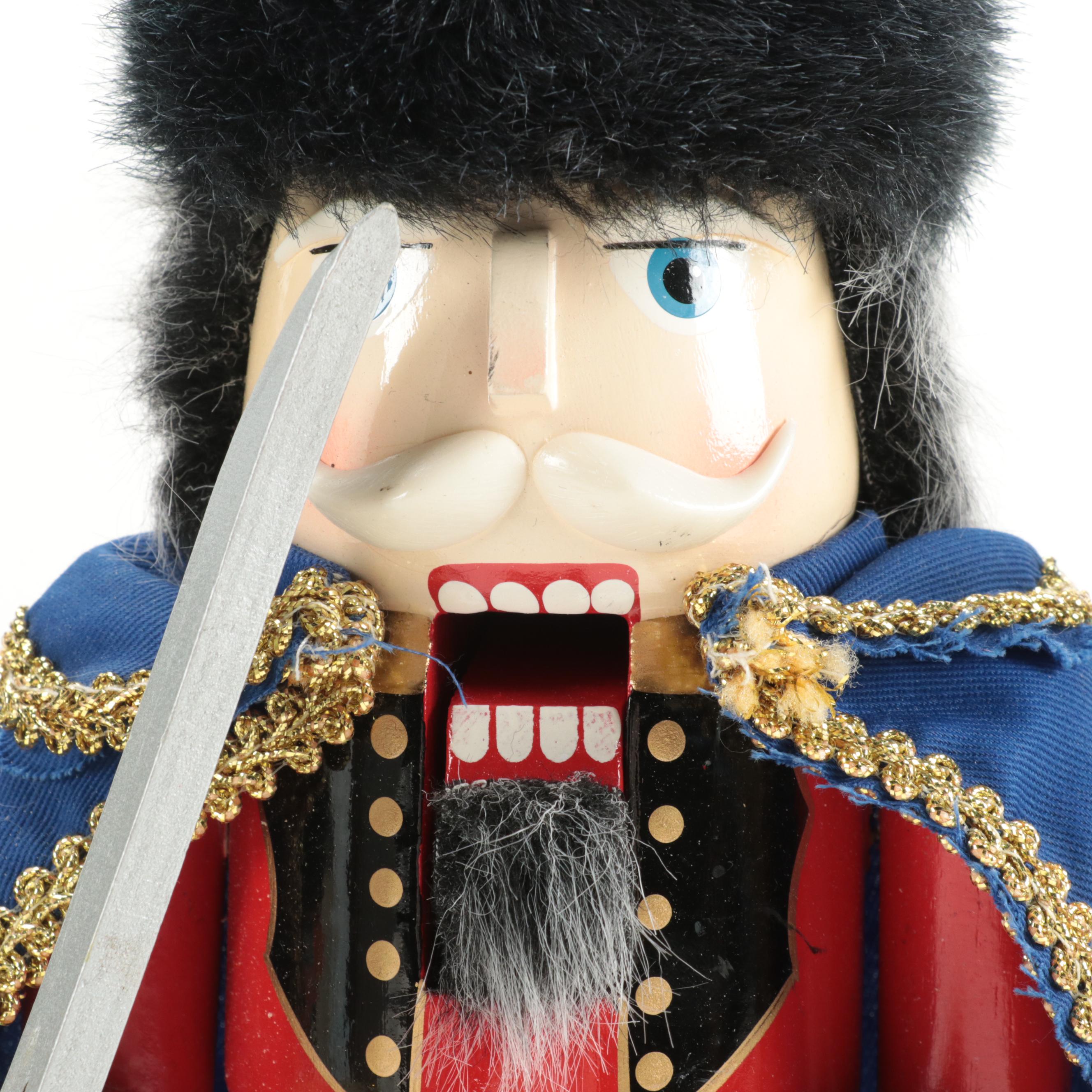 German Soldier, King and Cavalry Nutcracker