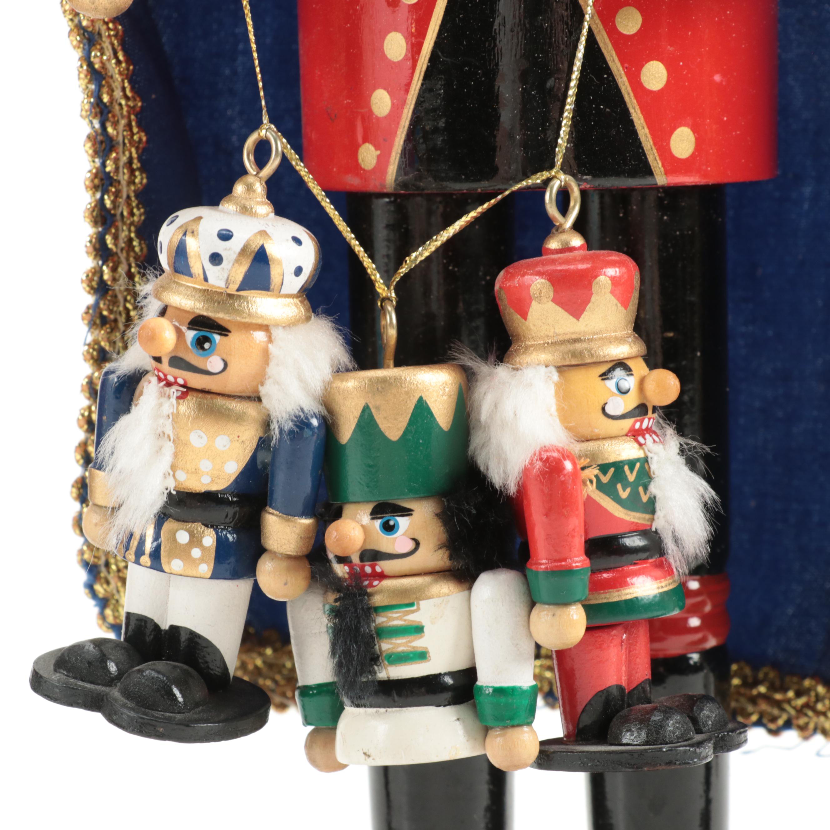 German Soldier, King and Cavalry Nutcracker